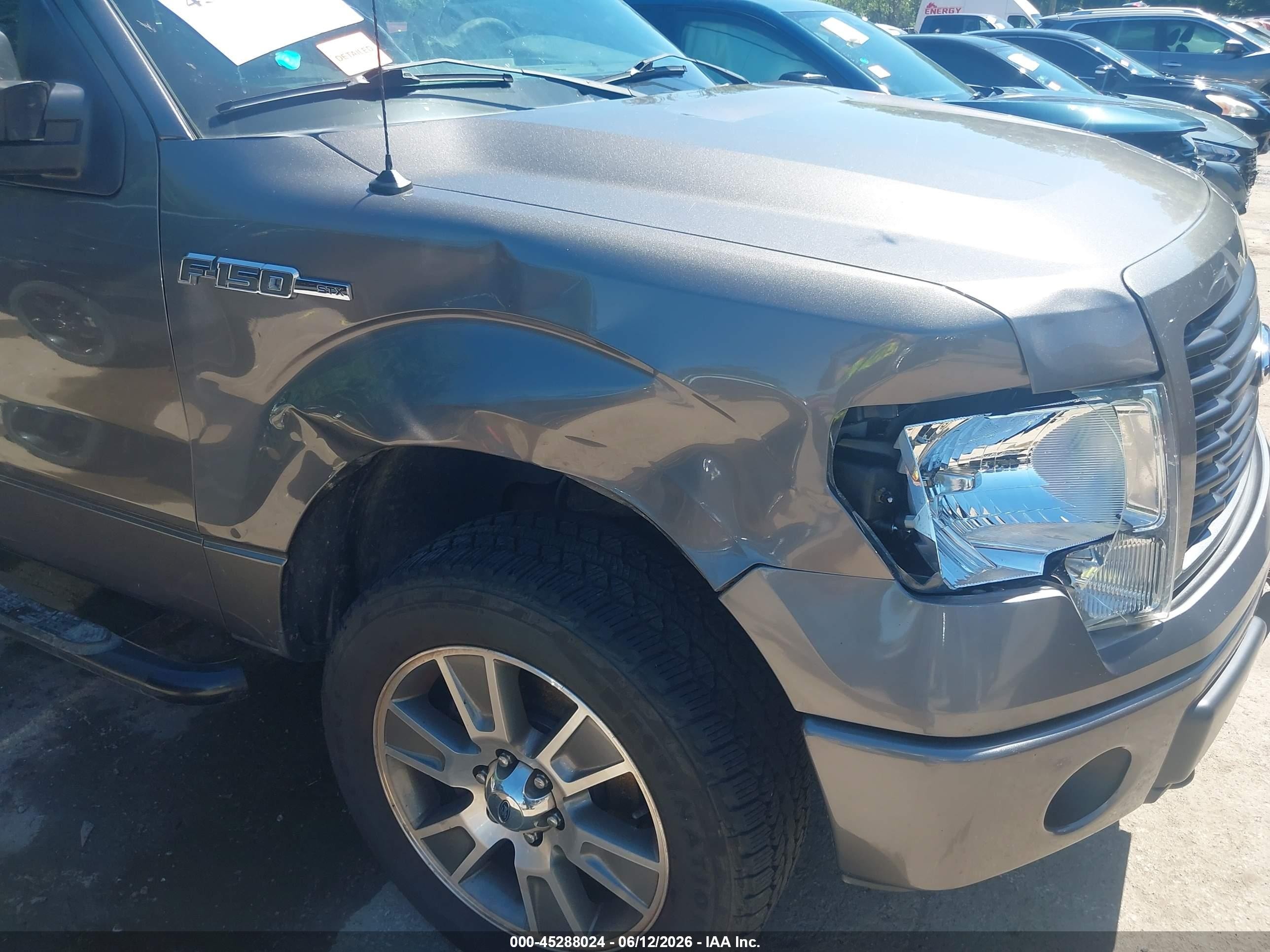 2014 Ford F-150 Stx Gray vin: 1FTFX1EF0EFB83073