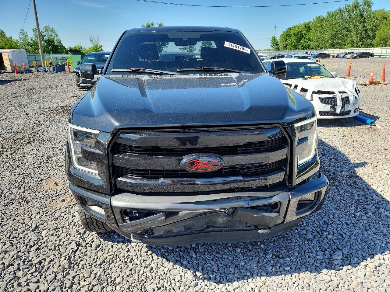 2015 Ford F150 Super Cab Черный vin: 1FTFX1EF0FFB24087