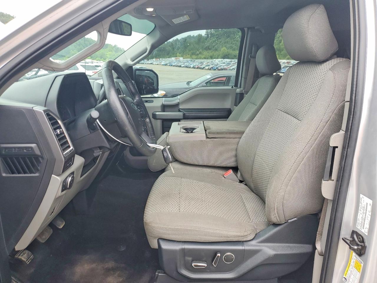 2015 Ford F150 Super Cab Silver vin: 1FTFX1EF0FFC04960