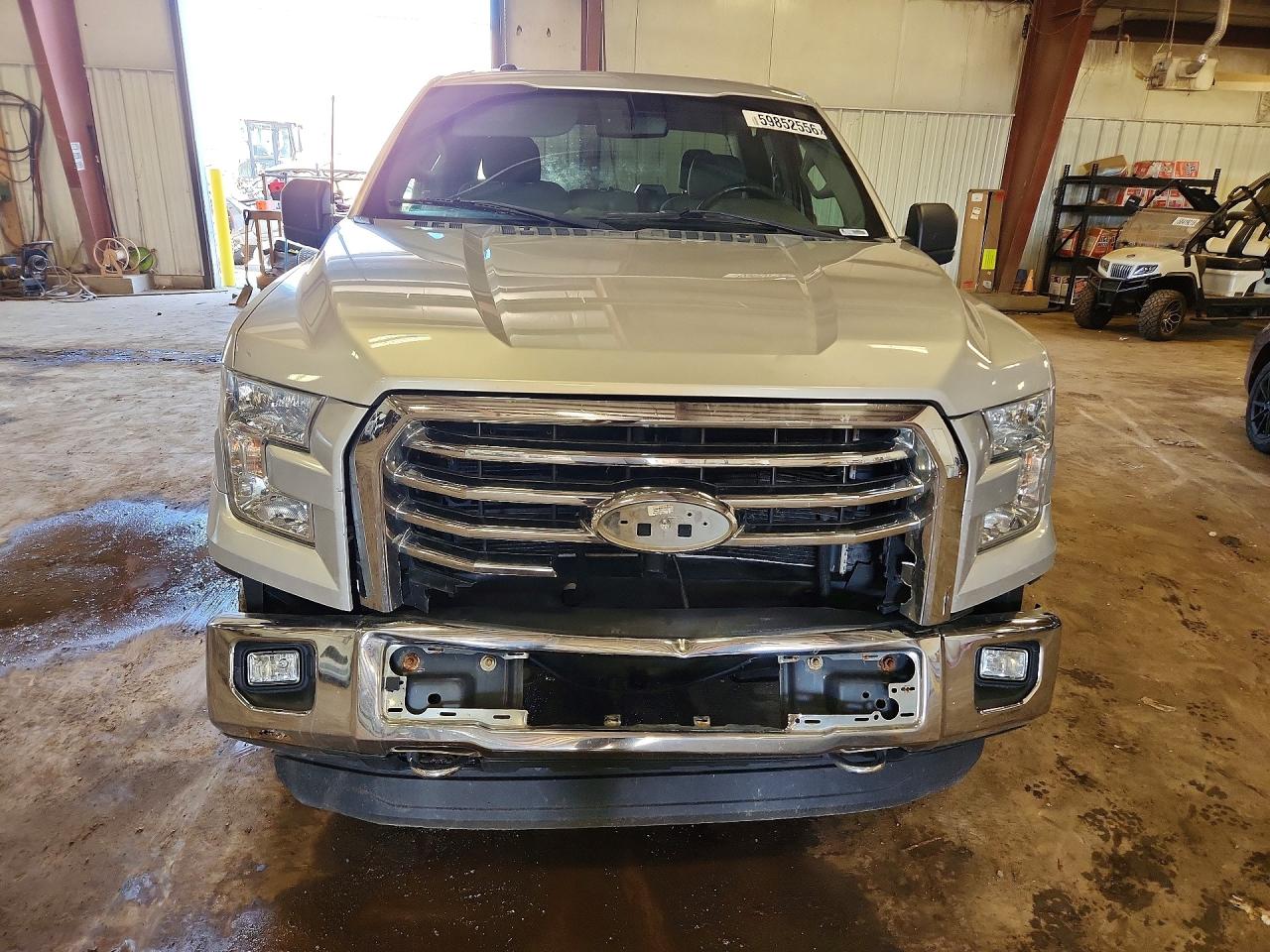 2015 Ford F150 Super Cab Silver vin: 1FTFX1EF0FFC60669