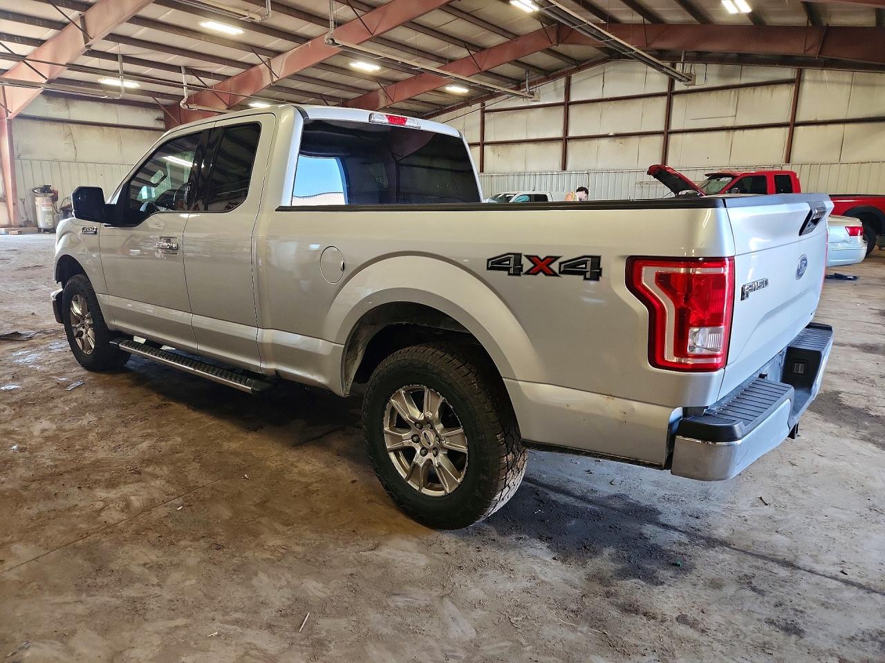 2015 Ford F150 Super Cab Silver vin: 1FTFX1EF0FFC60669
