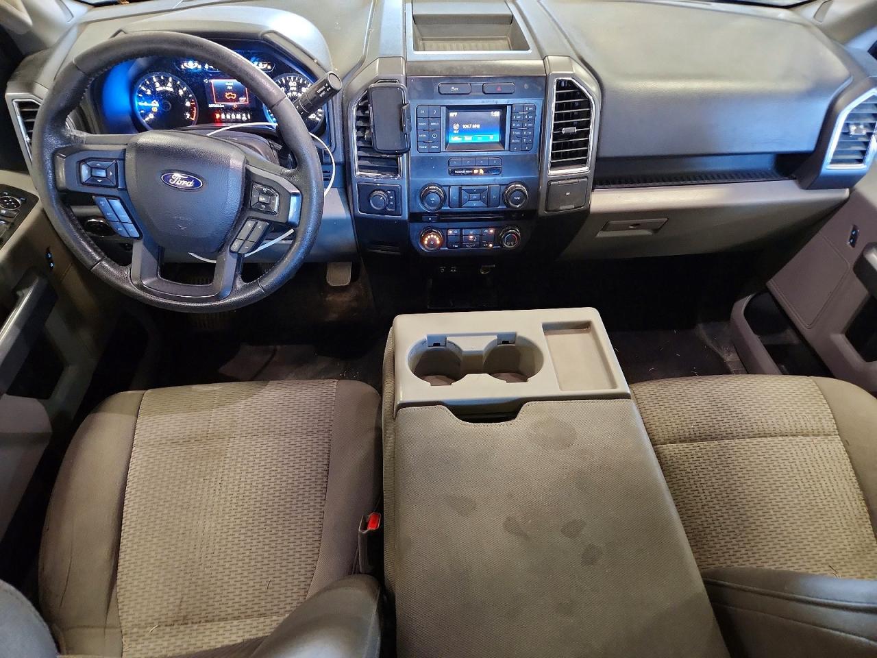 2015 Ford F150 Super Cab Silver vin: 1FTFX1EF0FFC60669