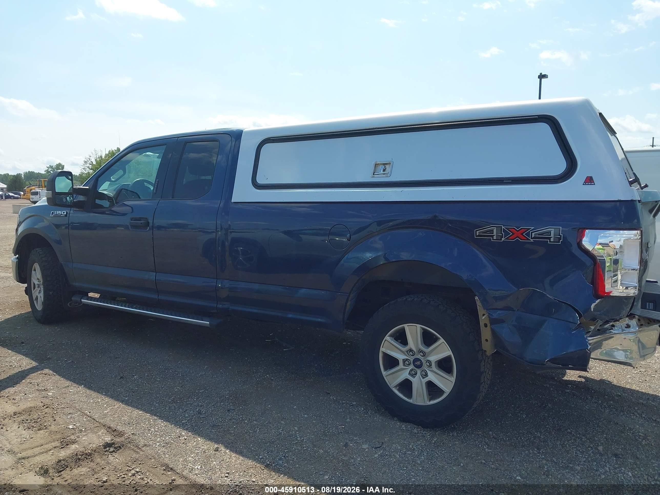 2016 Ford F-150 Xlt Blue vin: 1FTFX1EF0GKF22571