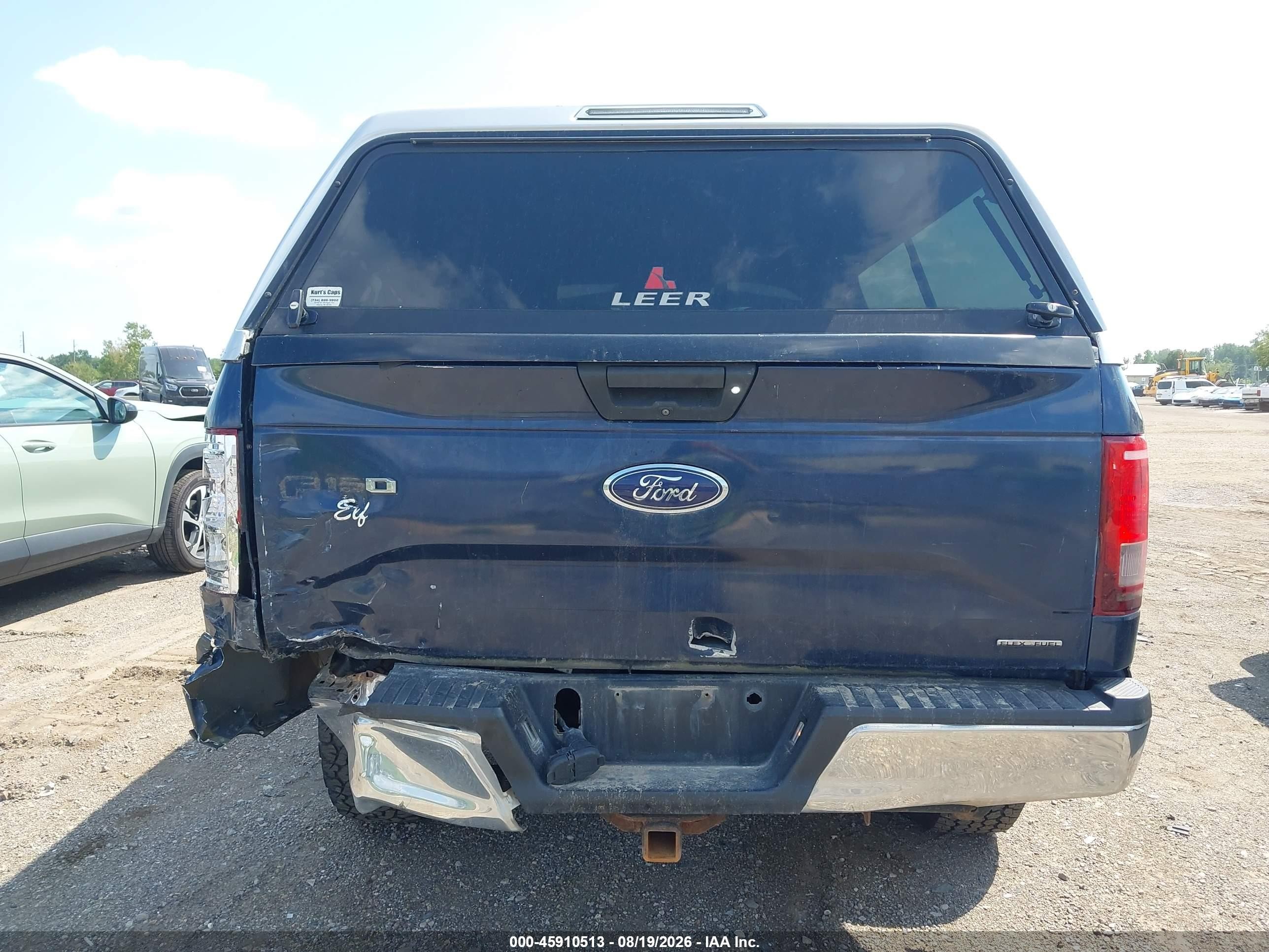 2016 Ford F-150 Xlt Blue vin: 1FTFX1EF0GKF22571