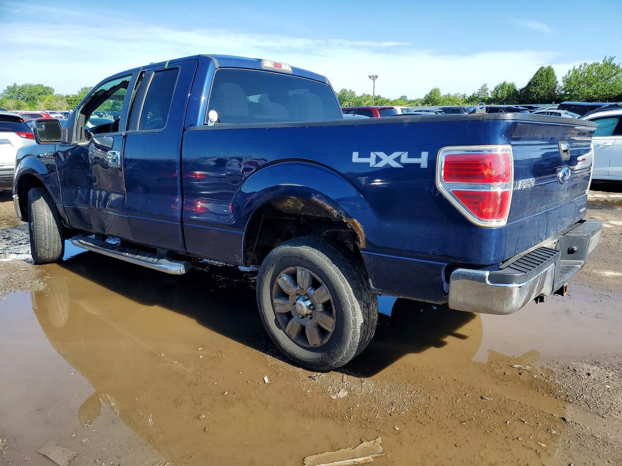 2011 Ford F150 Super Cab Синий vin: 1FTFX1EF1BFB31978