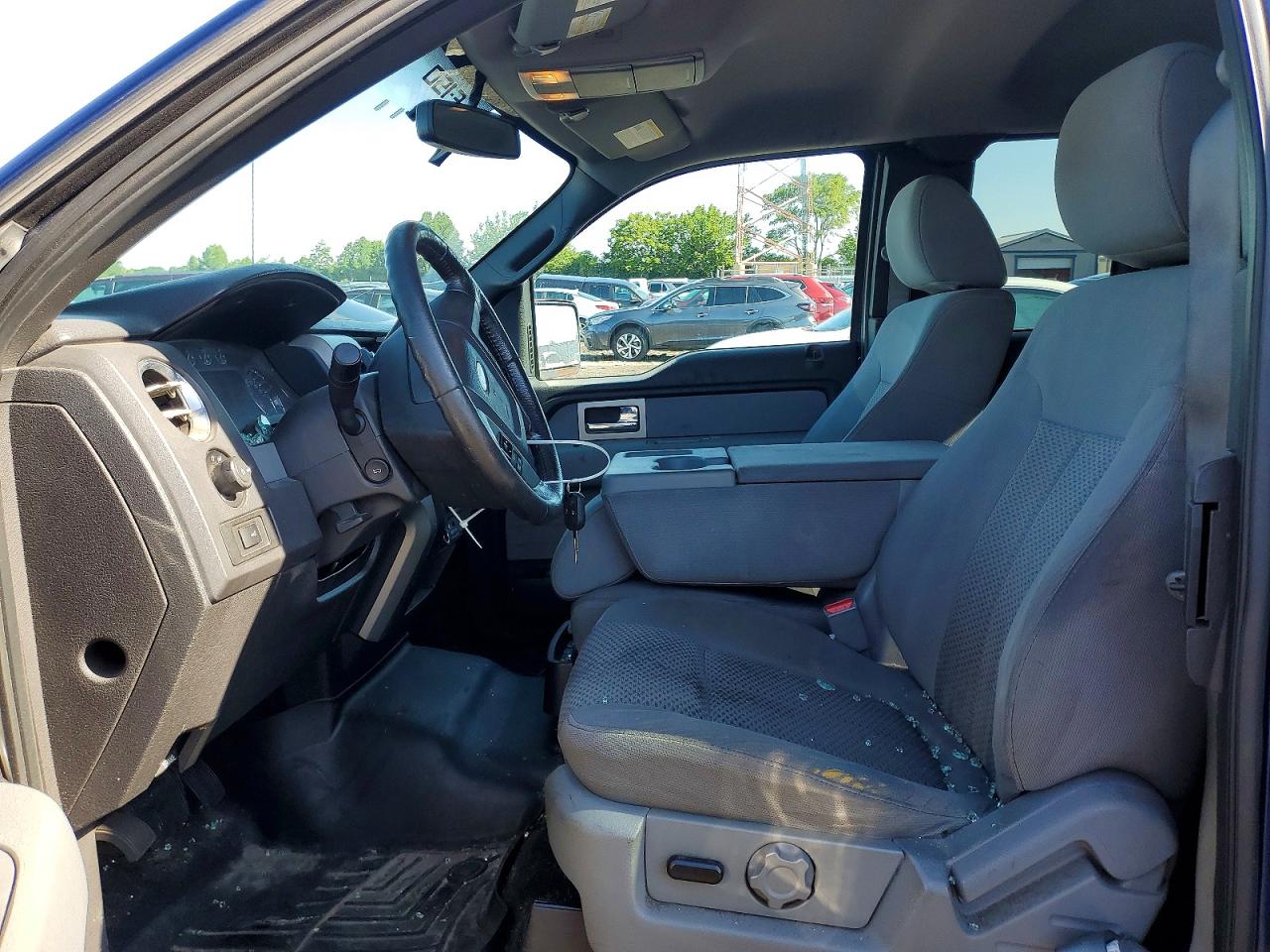 2011 Ford F150 Super Cab Синий vin: 1FTFX1EF1BFB31978