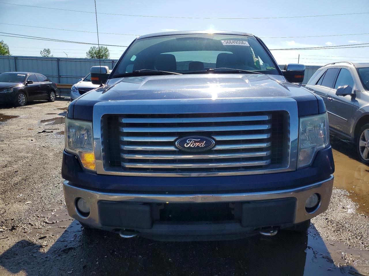 2011 Ford F150 Super Cab Синий vin: 1FTFX1EF1BFB31978