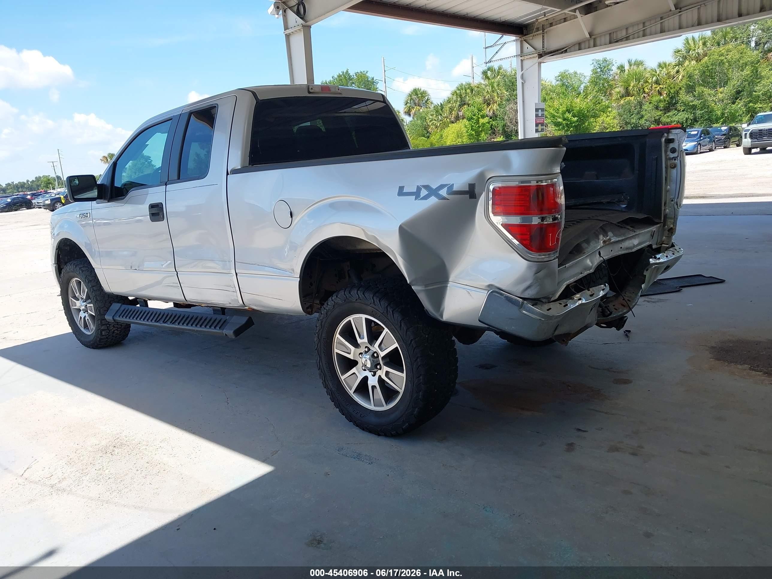 2011 Ford F-150 Fx4/lariat/stx/xl/xlt Серебряный vin: 1FTFX1EF1BFB58520