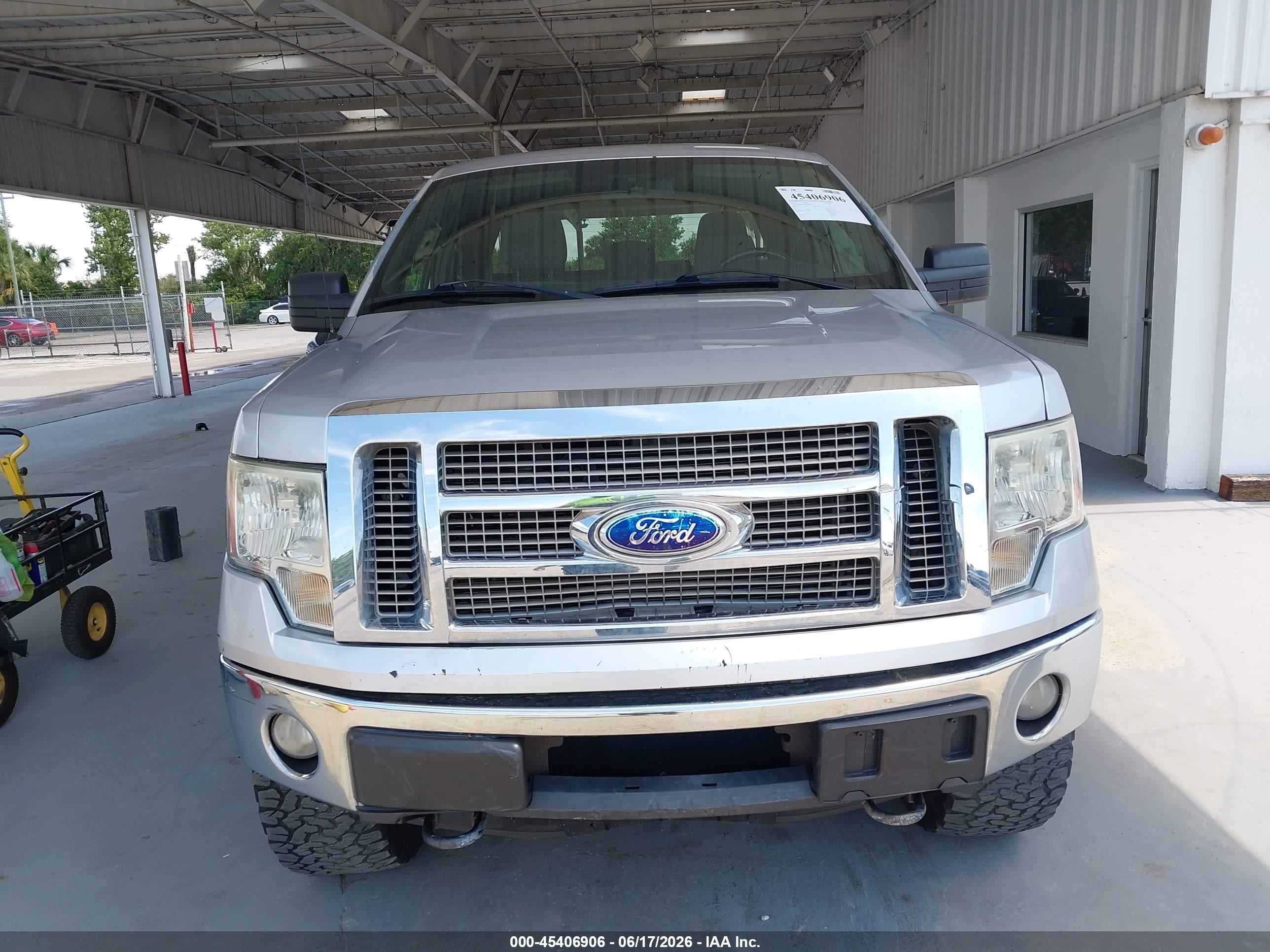 2011 Ford F-150 Fx4/lariat/stx/xl/xlt Серебряный vin: 1FTFX1EF1BFB58520