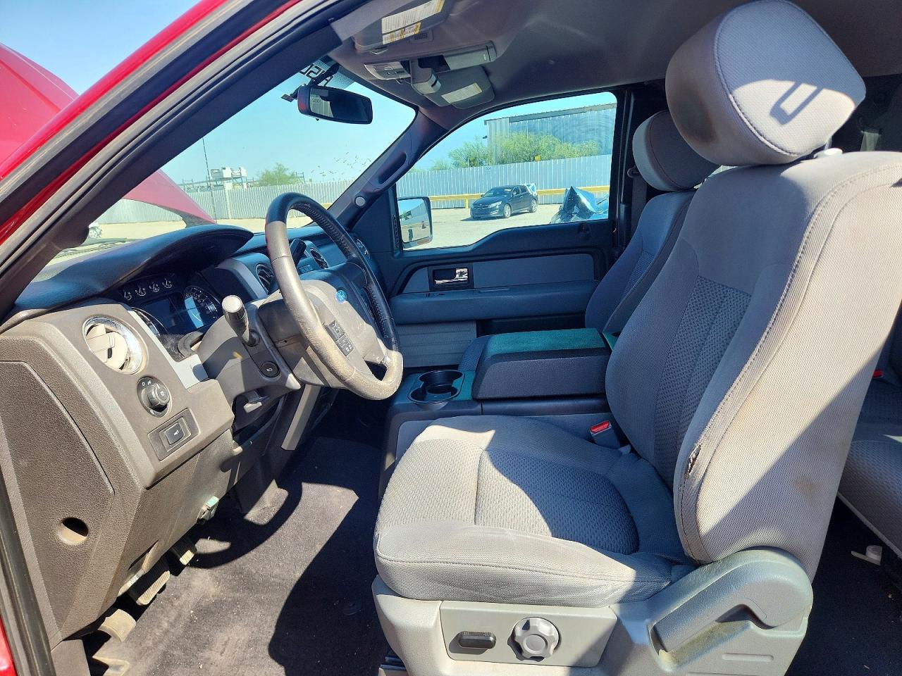 2012 Ford F150 Super Cab Red vin: 1FTFX1EF1CFA14399