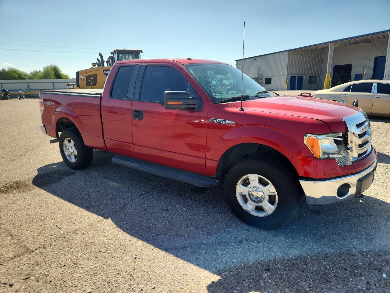 2012 Ford F150 Super Cab Red vin: 1FTFX1EF1CFA14399