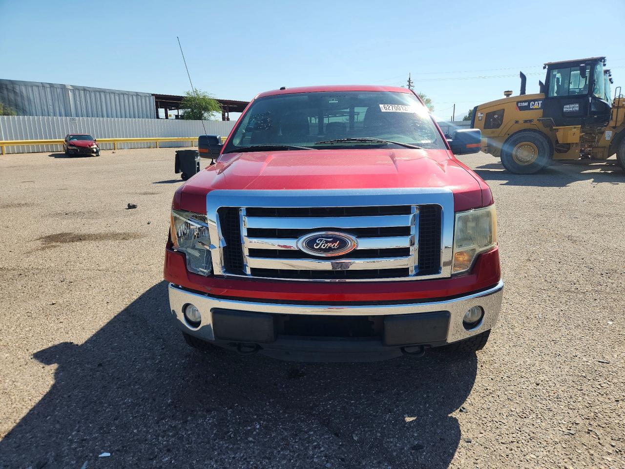 2012 Ford F150 Super Cab Red vin: 1FTFX1EF1CFA14399