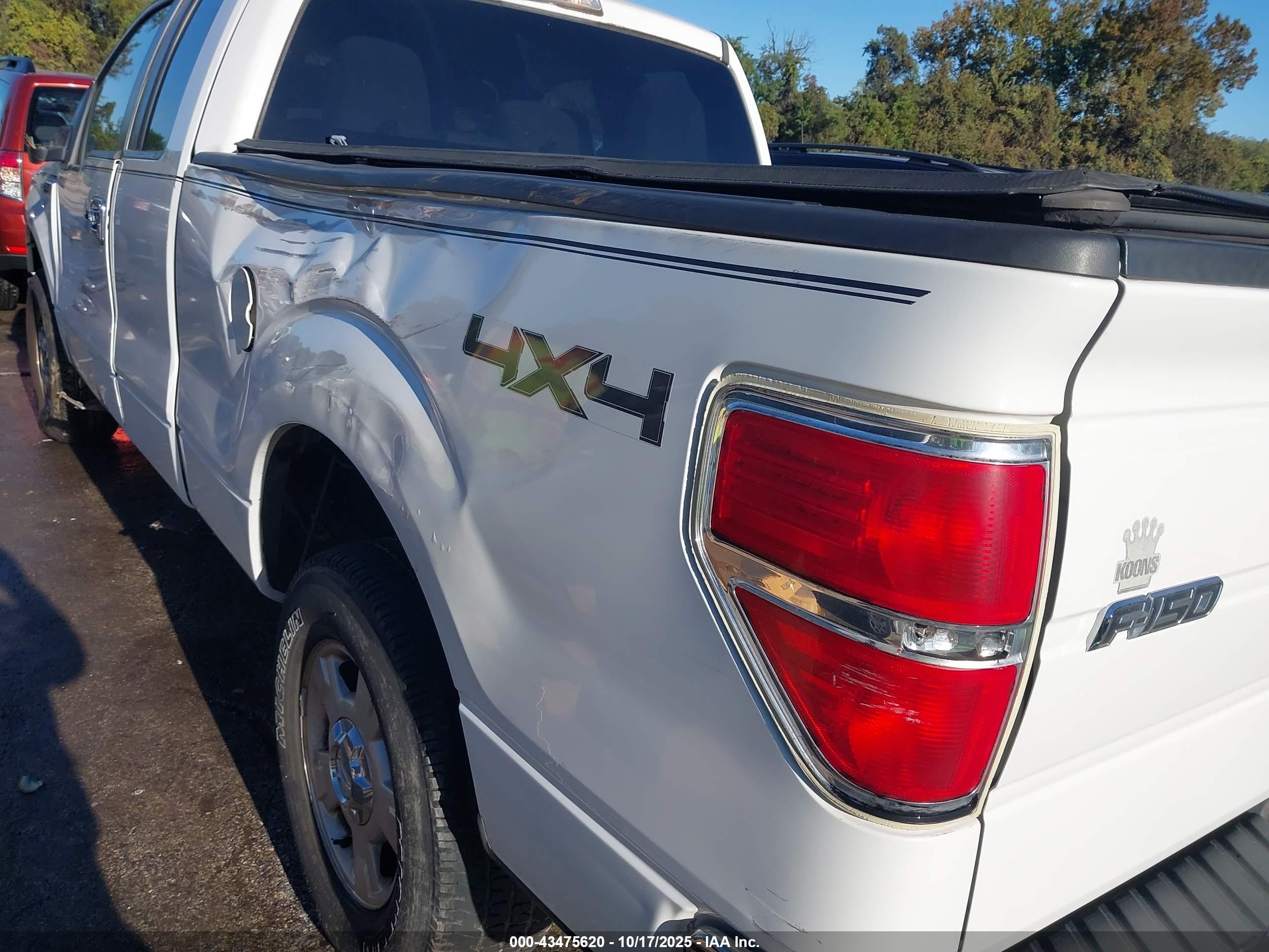 2012 Ford F-150 Xlt White vin: 1FTFX1EF1CFA99860