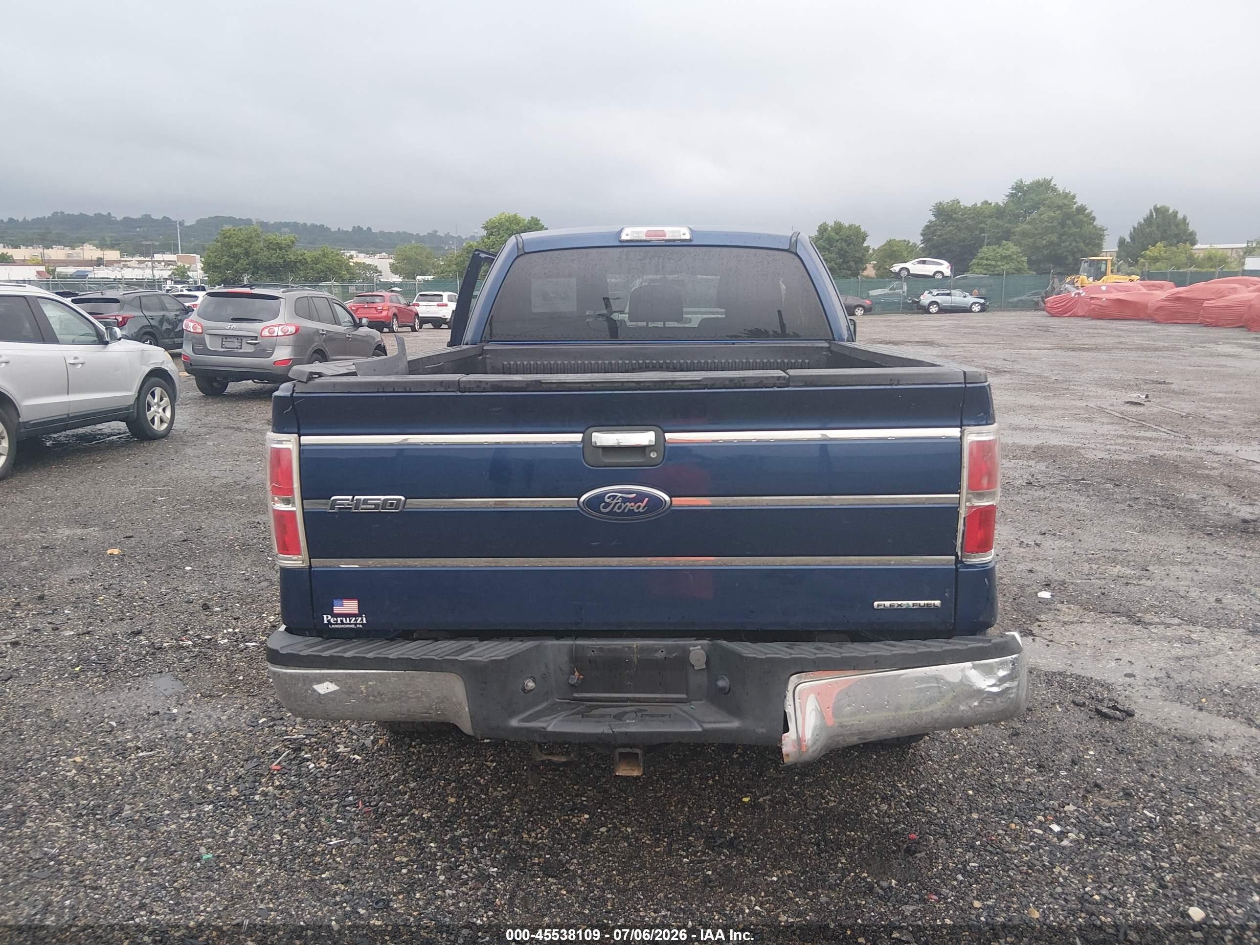 2012 Ford F-150 Xlt Blue vin: 1FTFX1EF1CFB05592