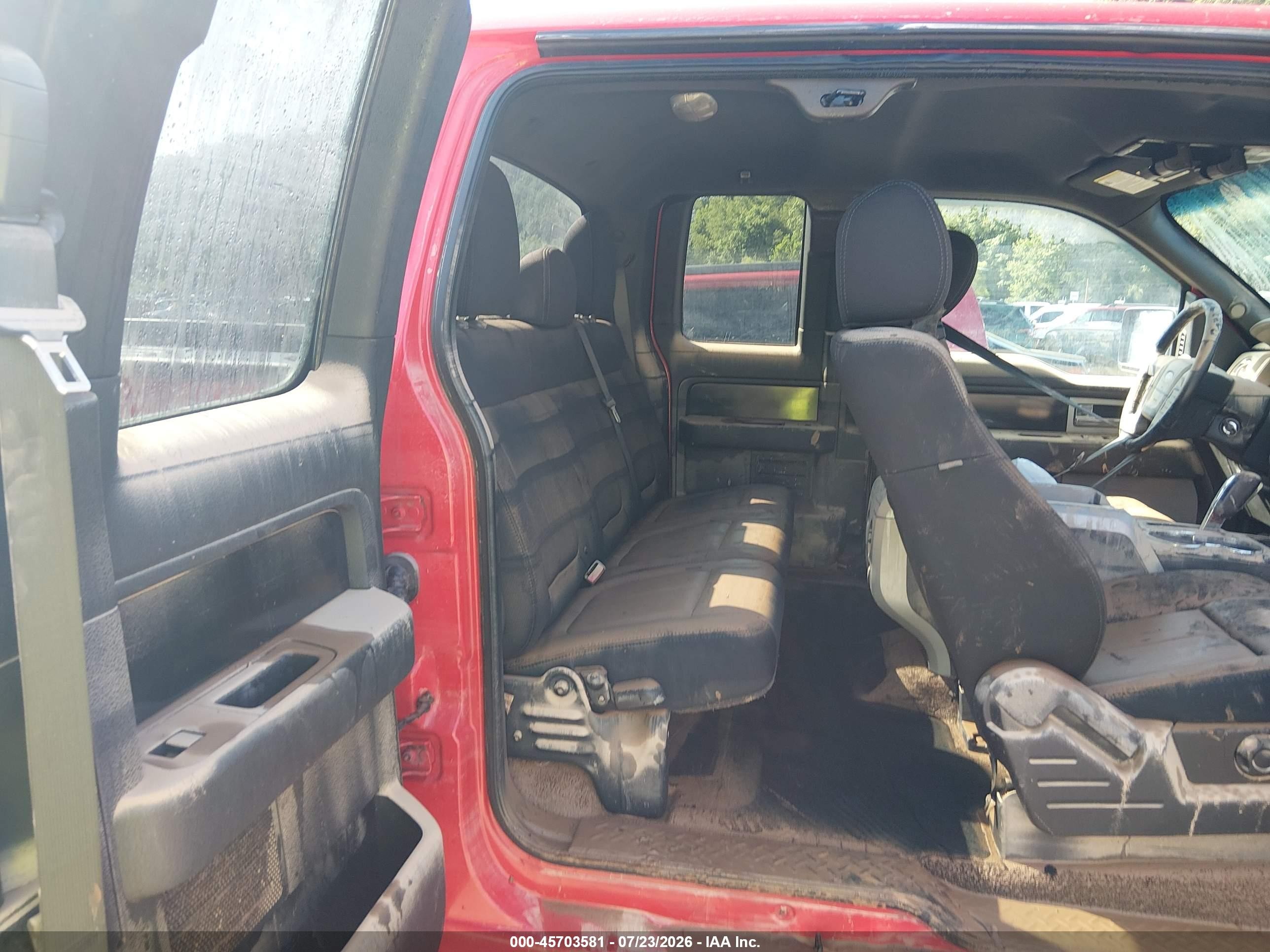 2012 Ford F-150 Fx4 Red vin: 1FTFX1EF1CFC15476
