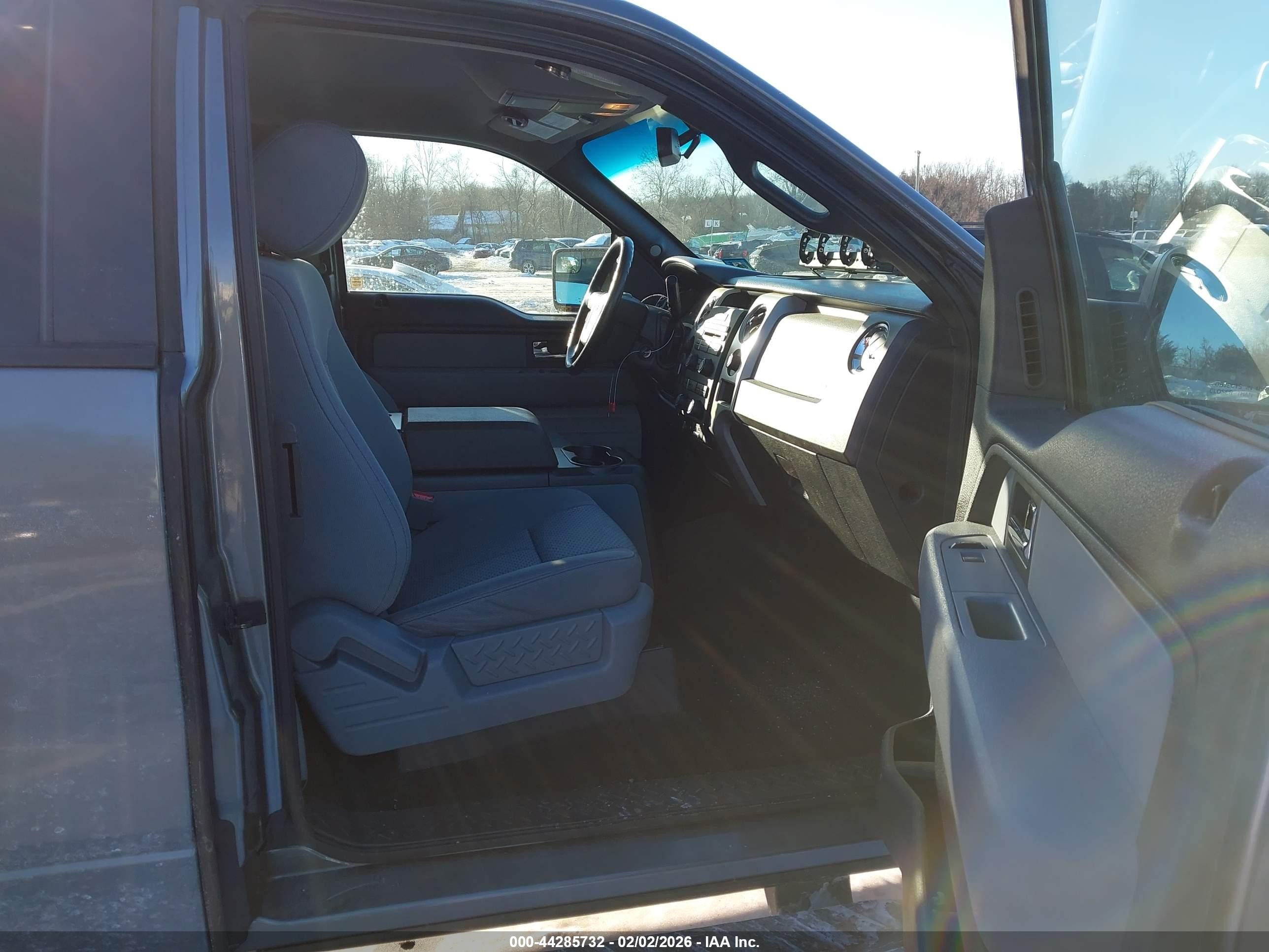 2012 Ford F-150 Xlt Gray vin: 1FTFX1EF1CFC51345