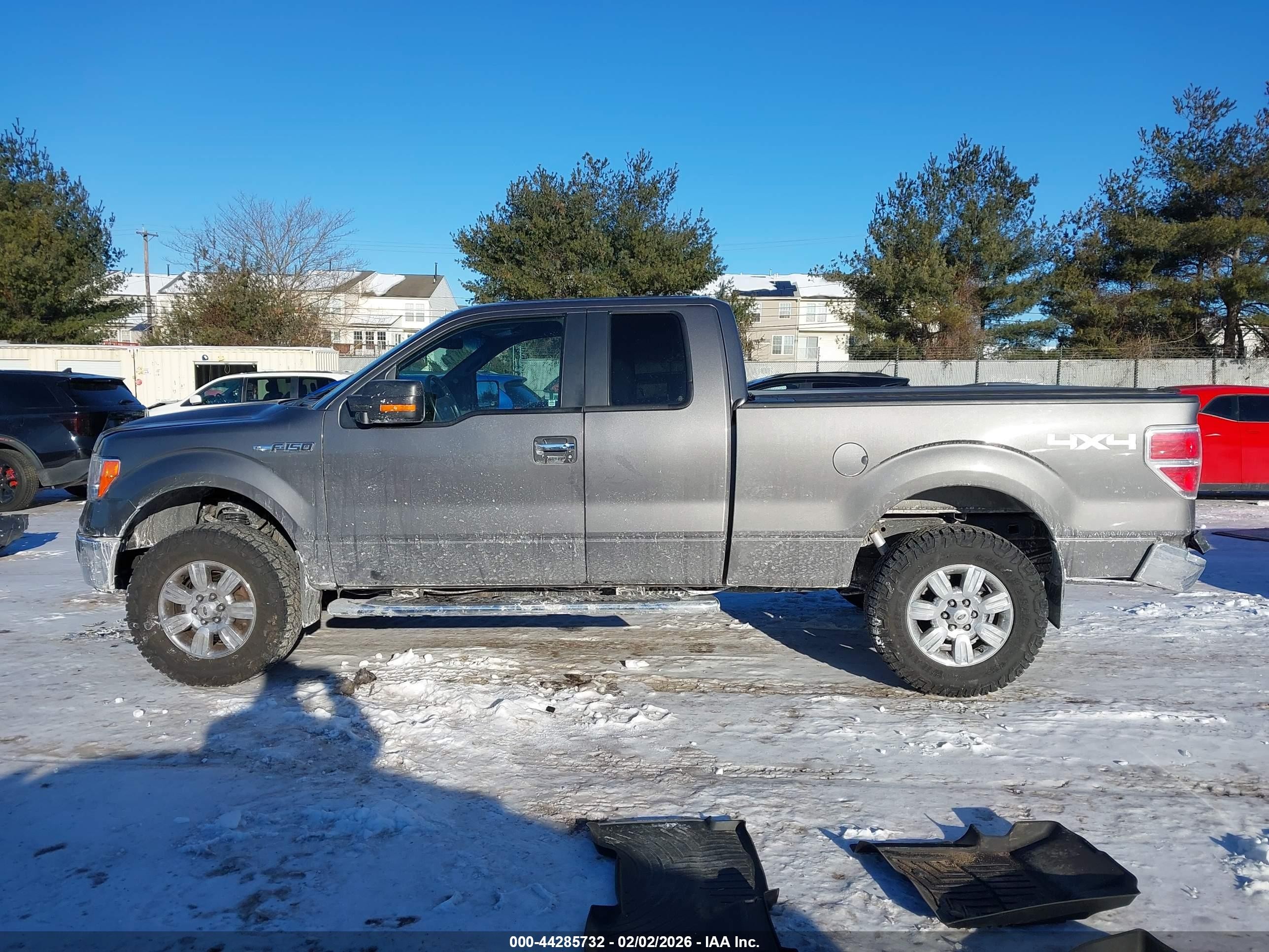 2012 Ford F-150 Xlt Gray vin: 1FTFX1EF1CFC51345