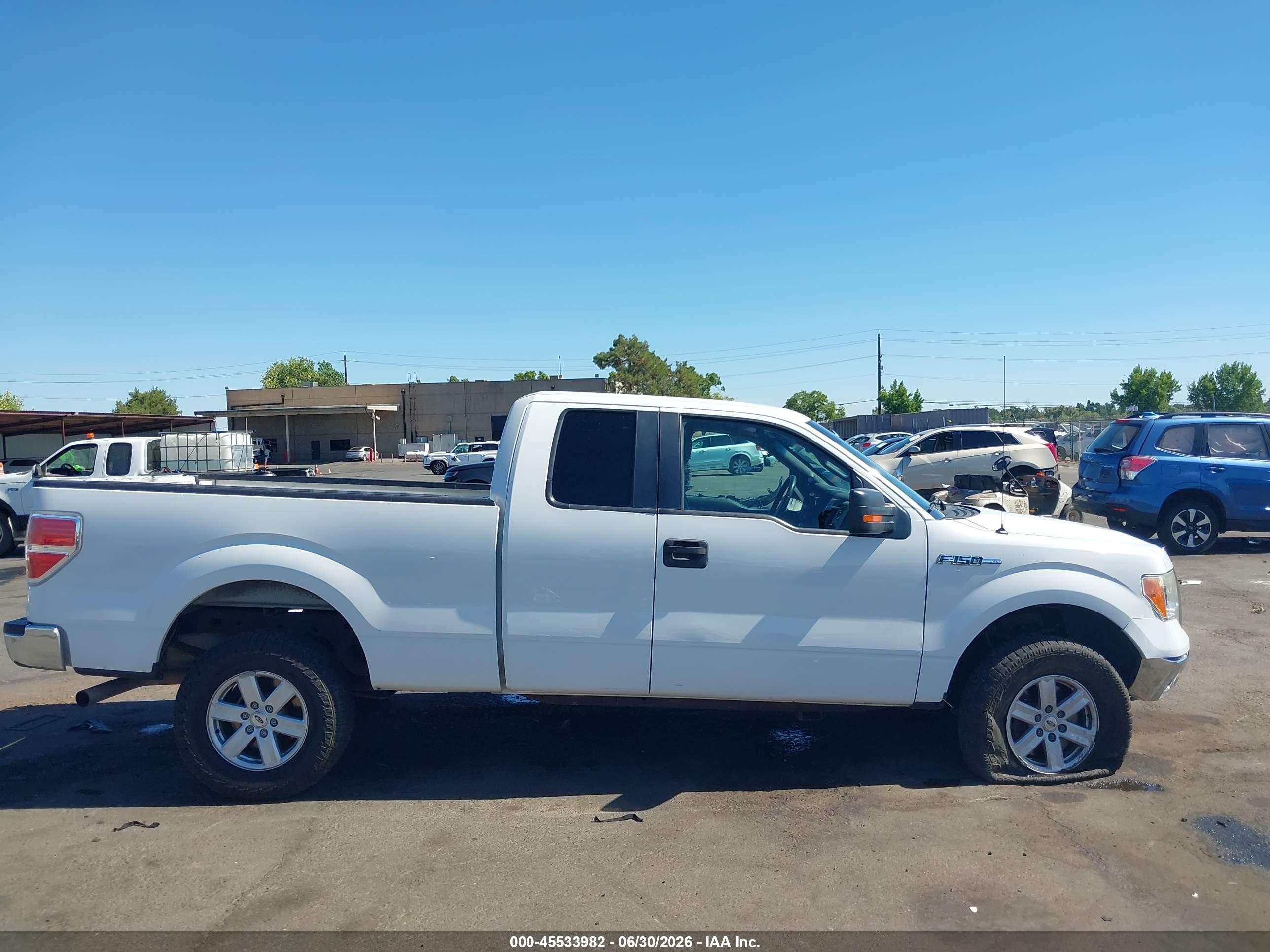 2012 Ford F-150 Fx4/lariat/stx/xl/xlt White vin: 1FTFX1EF1CFC59736
