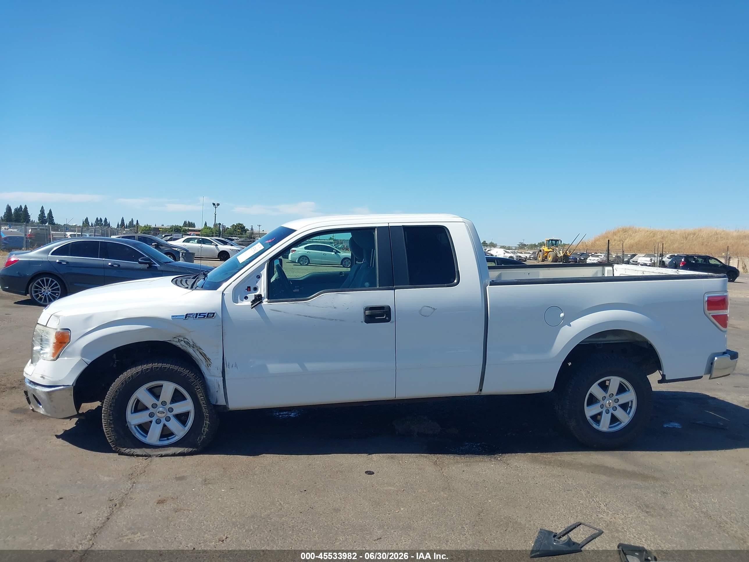 2012 Ford F-150 Fx4/lariat/stx/xl/xlt White vin: 1FTFX1EF1CFC59736