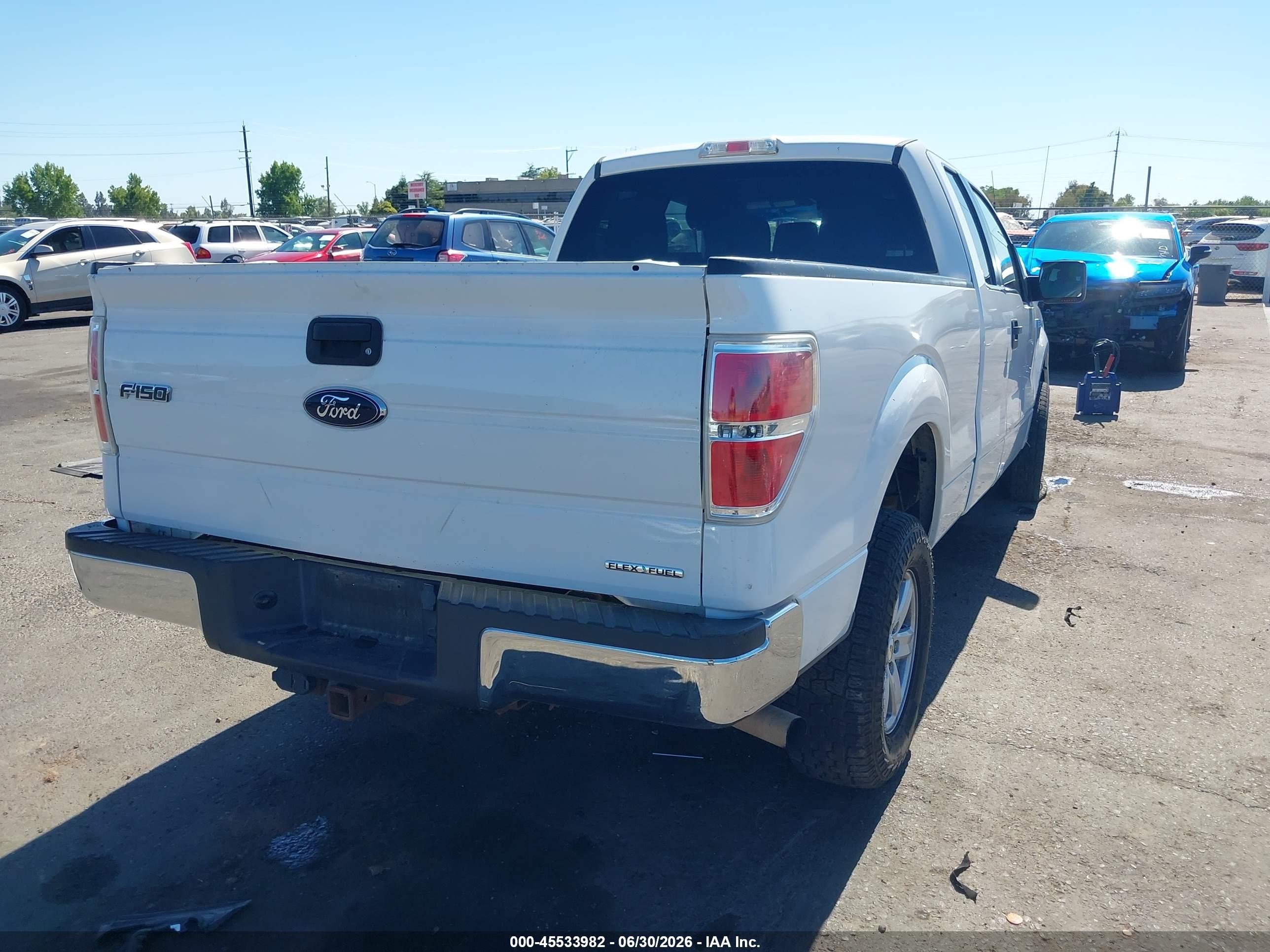 2012 Ford F-150 Fx4/lariat/stx/xl/xlt White vin: 1FTFX1EF1CFC59736