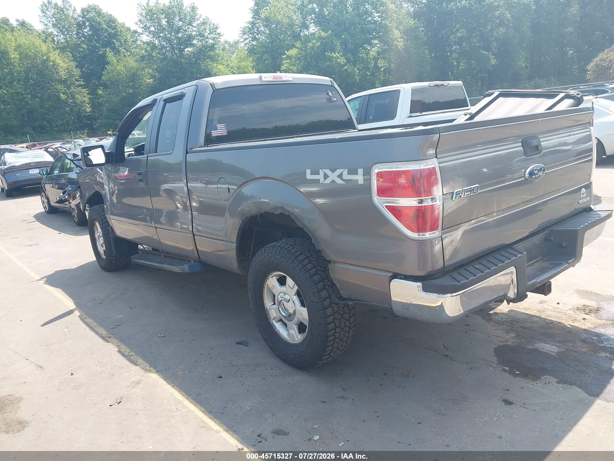 2012 Ford F-150 Xlt Silver vin: 1FTFX1EF1CFD08711