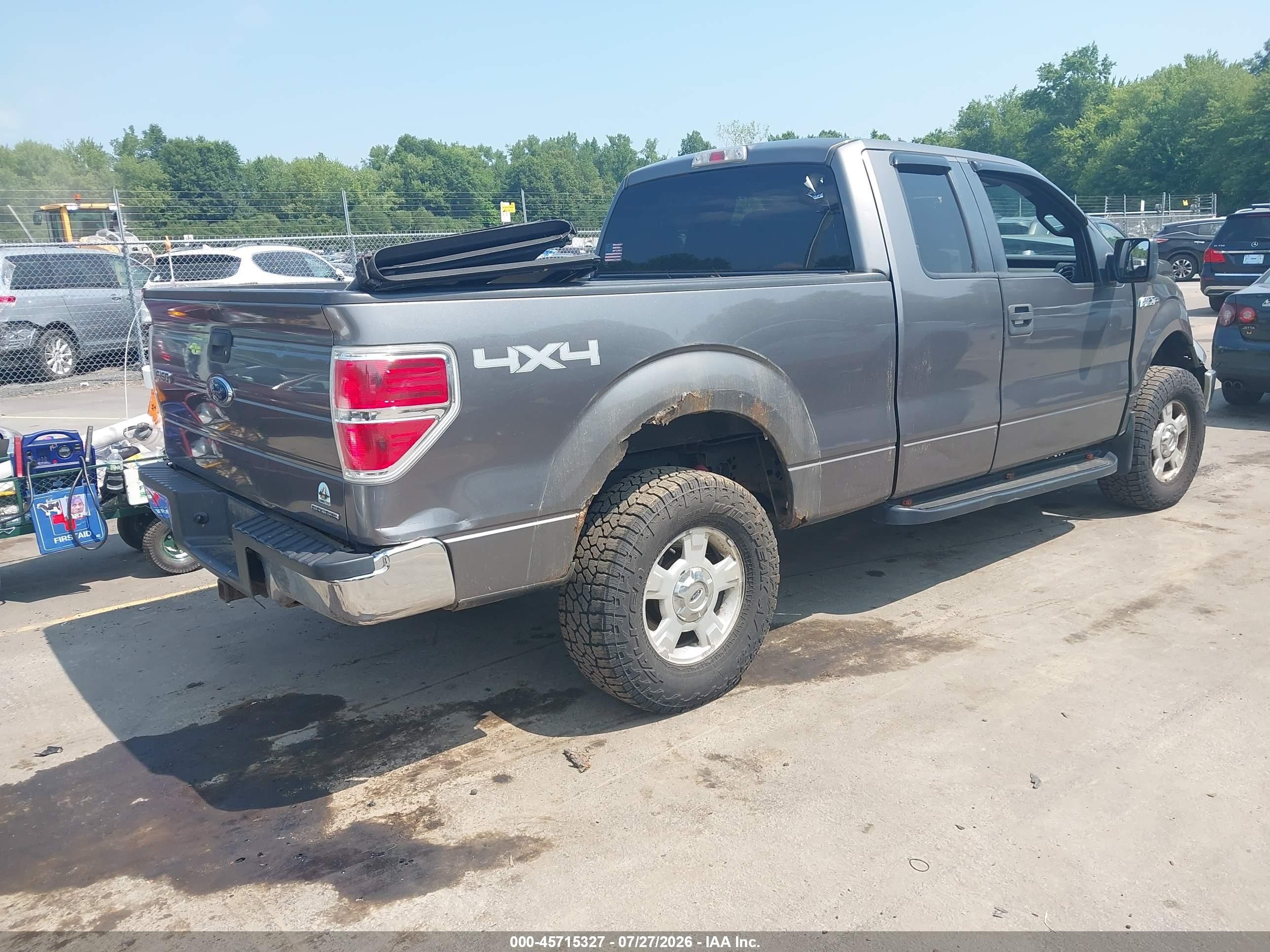 2012 Ford F-150 Xlt Silver vin: 1FTFX1EF1CFD08711