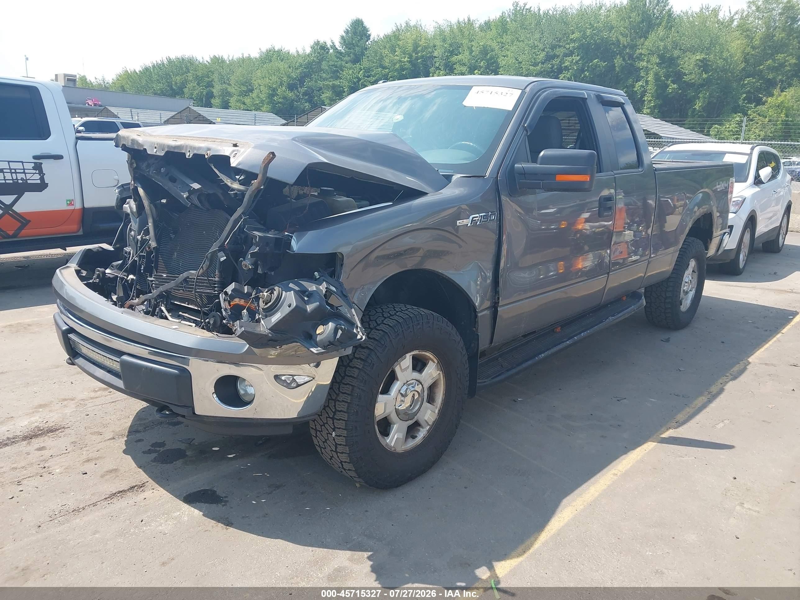 2012 Ford F-150 Xlt Silver vin: 1FTFX1EF1CFD08711