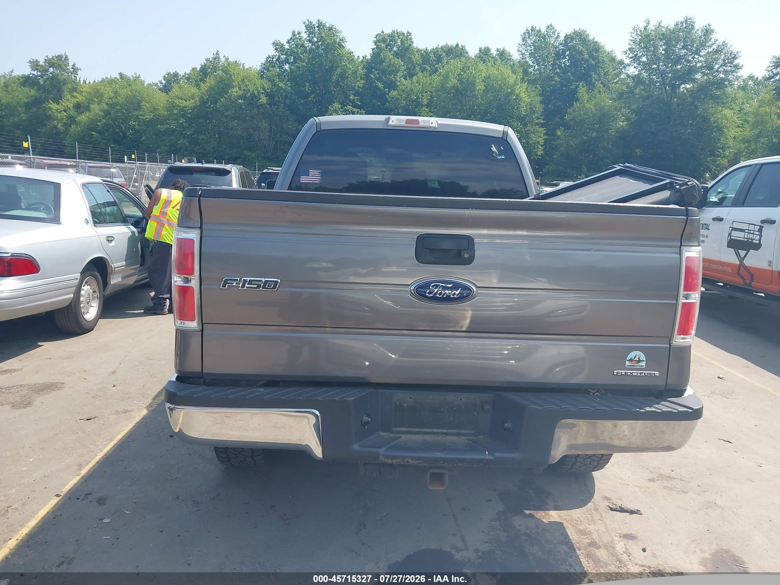 2012 Ford F-150 Xlt Silver vin: 1FTFX1EF1CFD08711