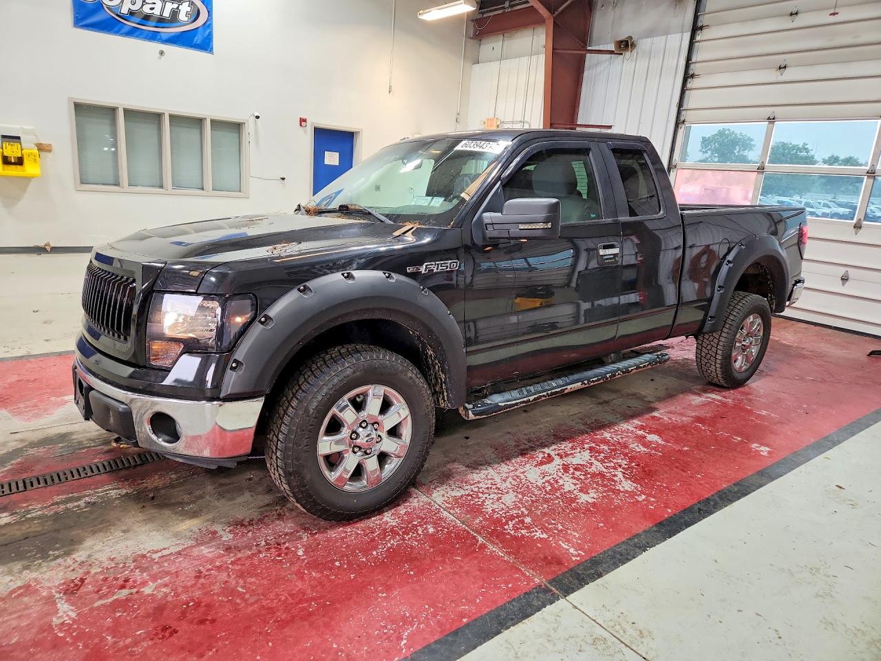2013 Ford F150 Super Cab Черный vin: 1FTFX1EF1DFD98427