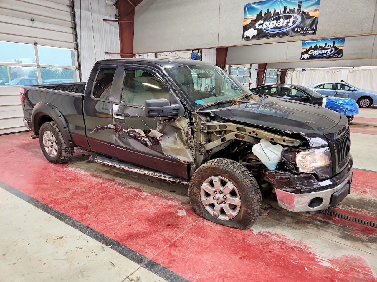 2013 Ford F150 Super Cab Black vin: 1FTFX1EF1DFD98427
