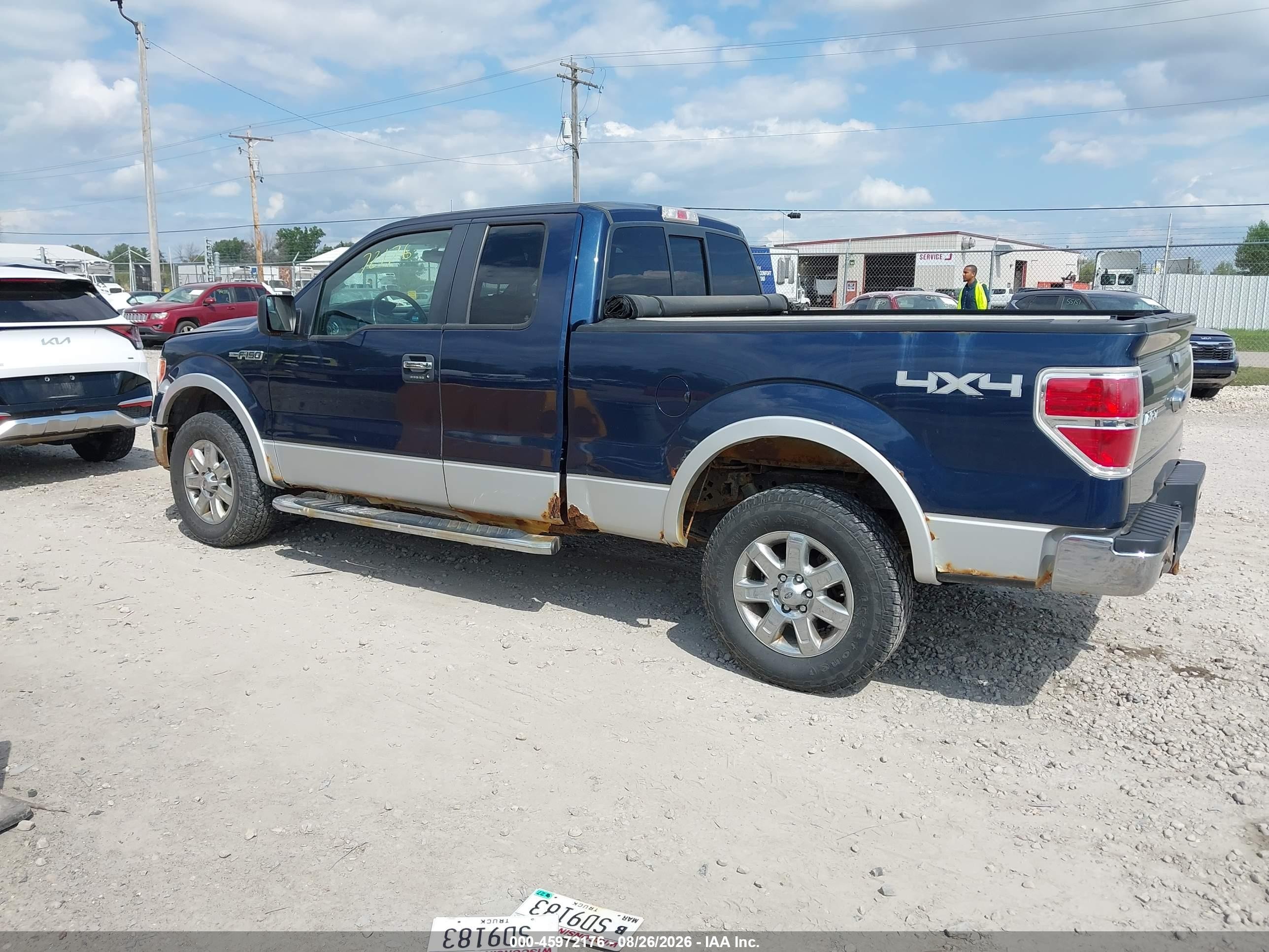 2013 Ford F-150 Xlt Blue vin: 1FTFX1EF1DKD04280