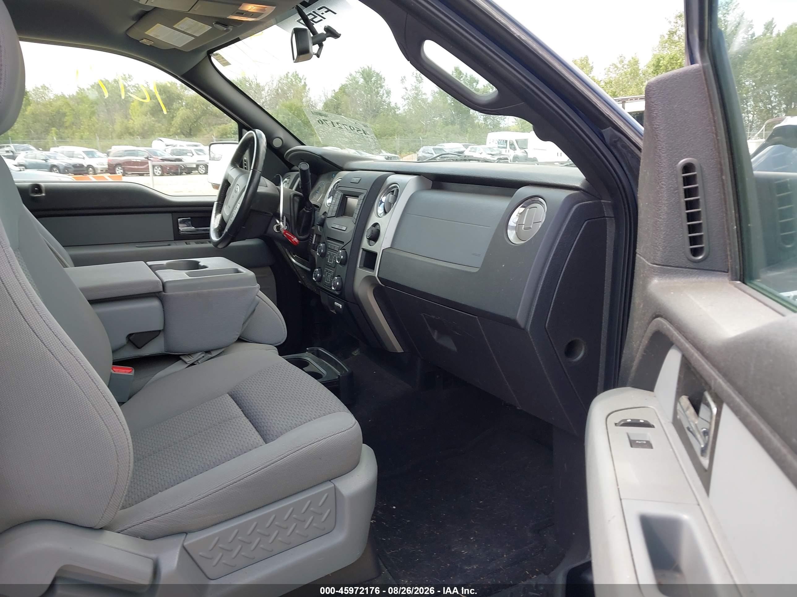 2013 Ford F-150 Xlt Blue vin: 1FTFX1EF1DKD04280