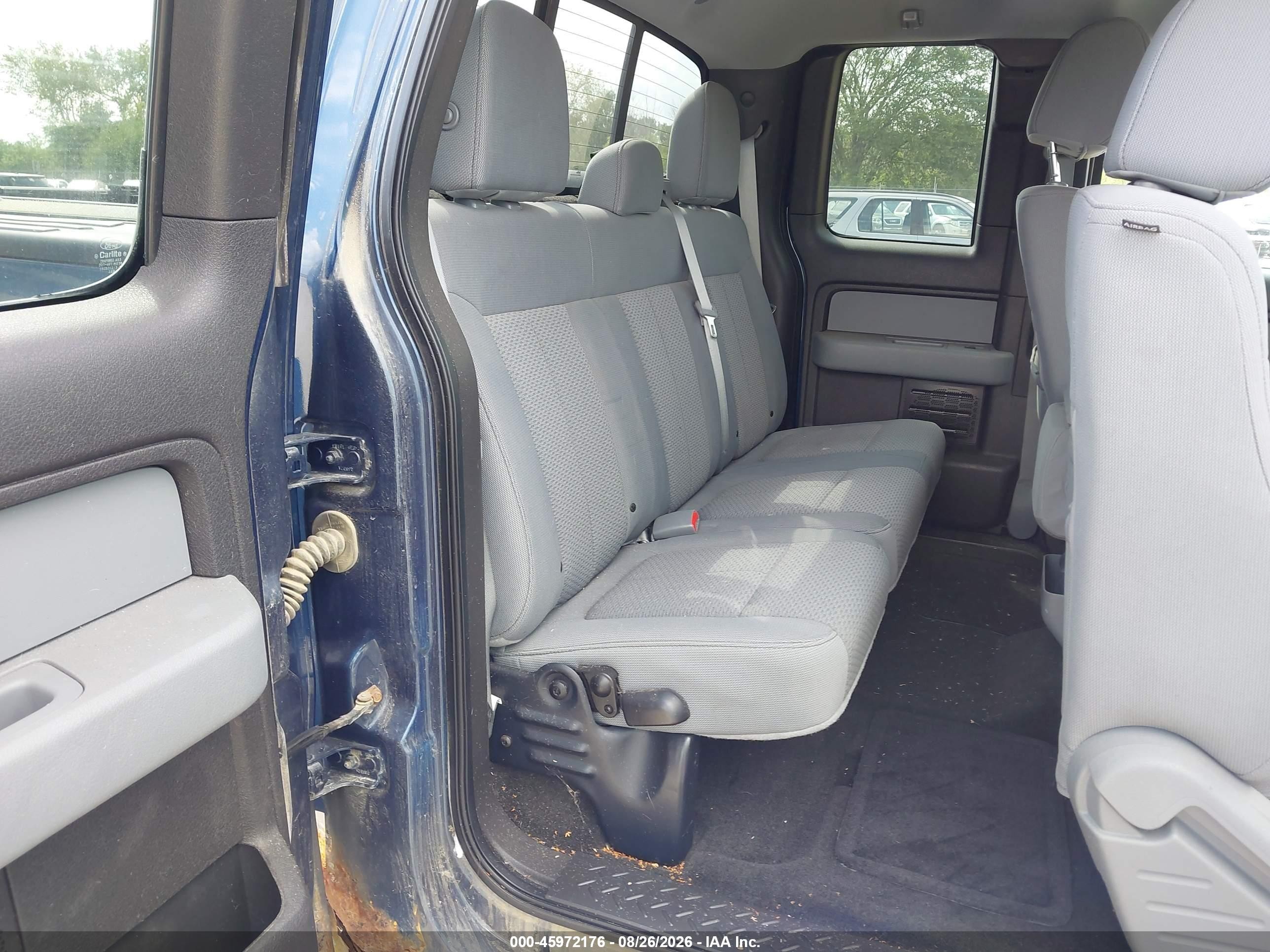 2013 Ford F-150 Xlt Blue vin: 1FTFX1EF1DKD04280