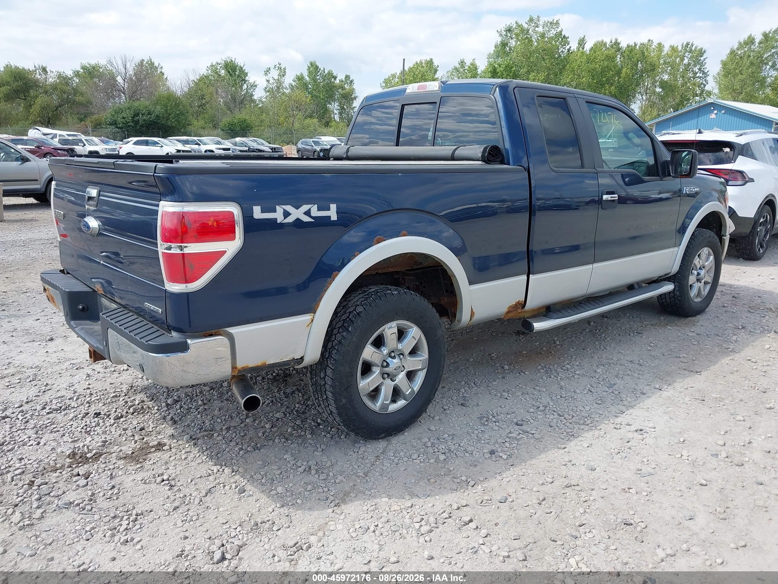 2013 Ford F-150 Xlt Blue vin: 1FTFX1EF1DKD04280