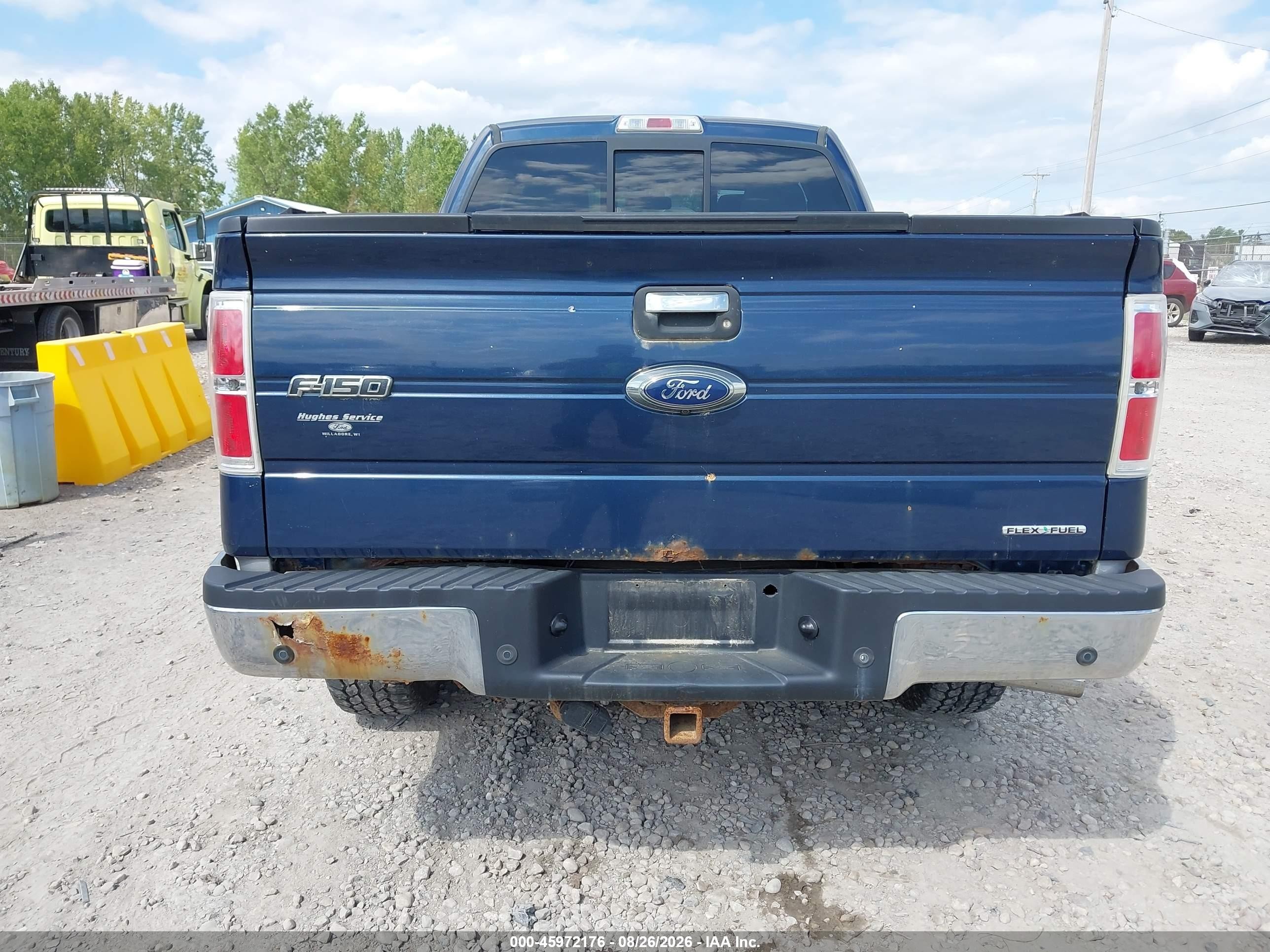 2013 Ford F-150 Xlt Blue vin: 1FTFX1EF1DKD04280
