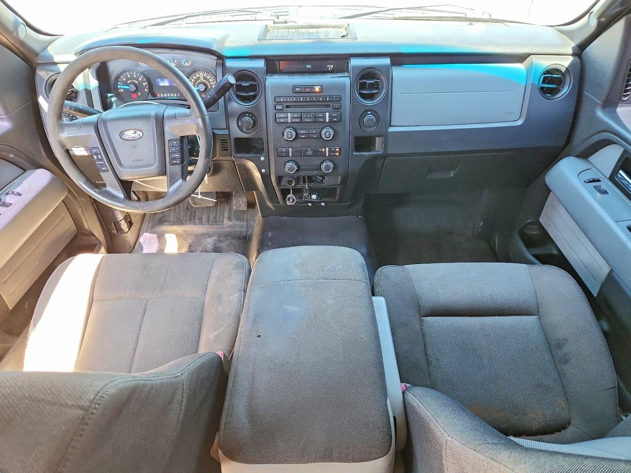 2013 Ford F150 Super Cab White vin: 1FTFX1EF1DKF99834