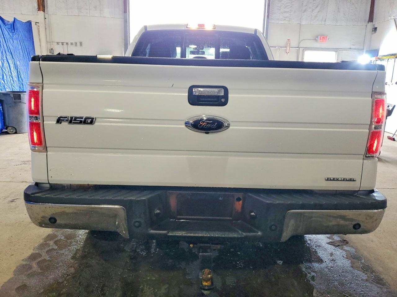 2013 Ford F150 Super Cab Белый vin: 1FTFX1EF1DKG43573