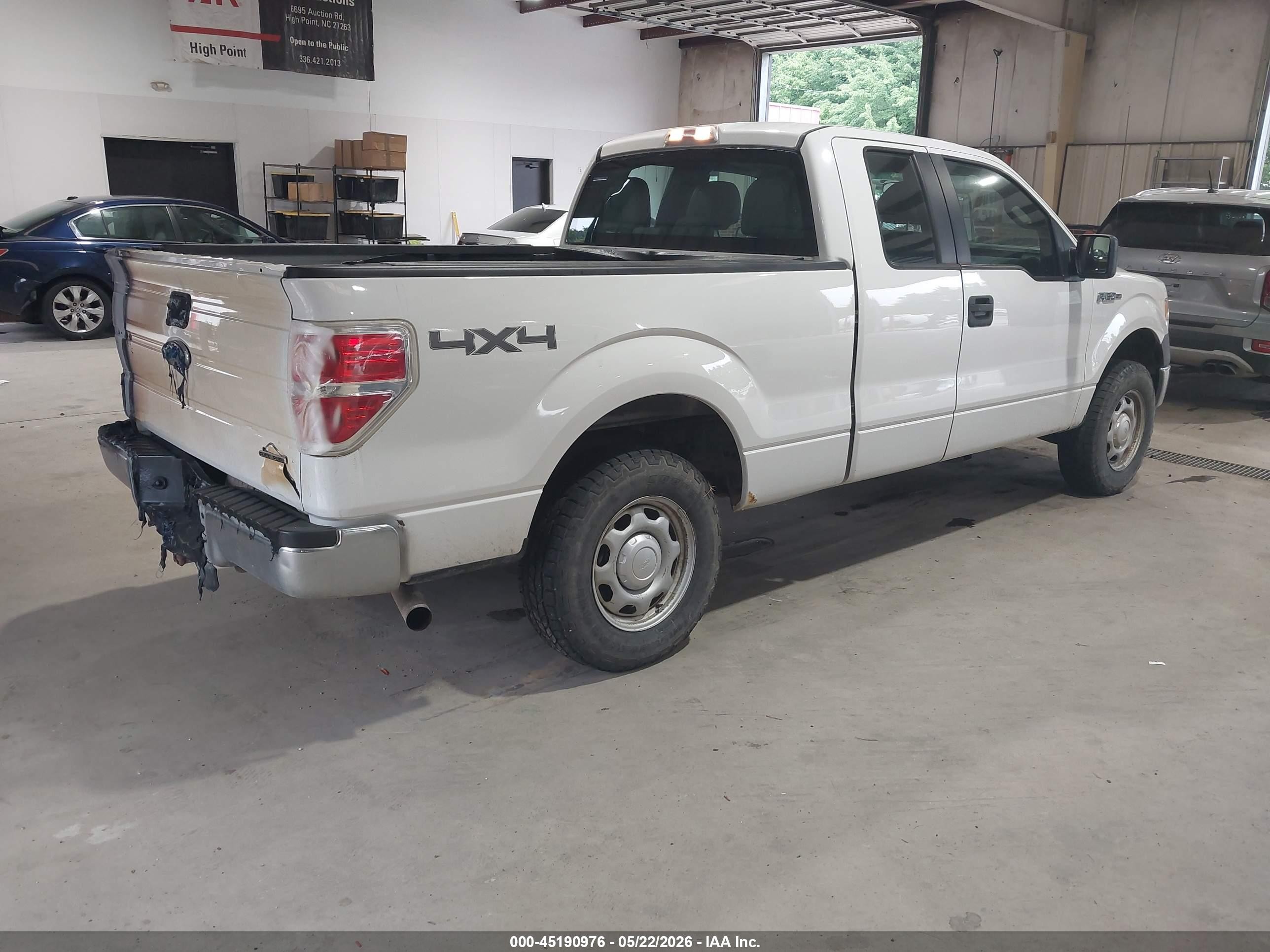 2014 Ford F-150 Xl White vin: 1FTFX1EF1EFB83227