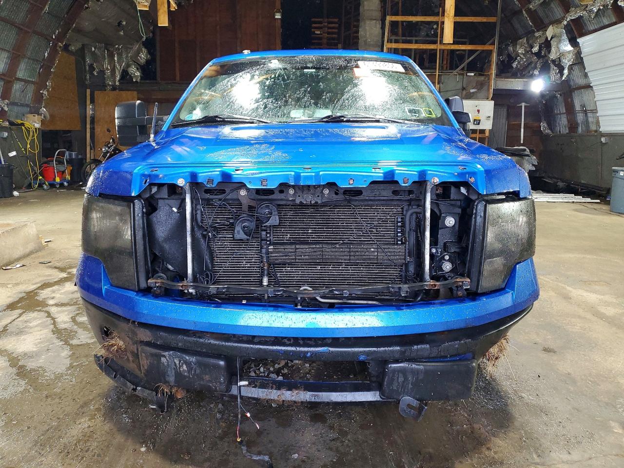 2014 Ford F150 Super Cab Blue vin: 1FTFX1EF1EFC39117