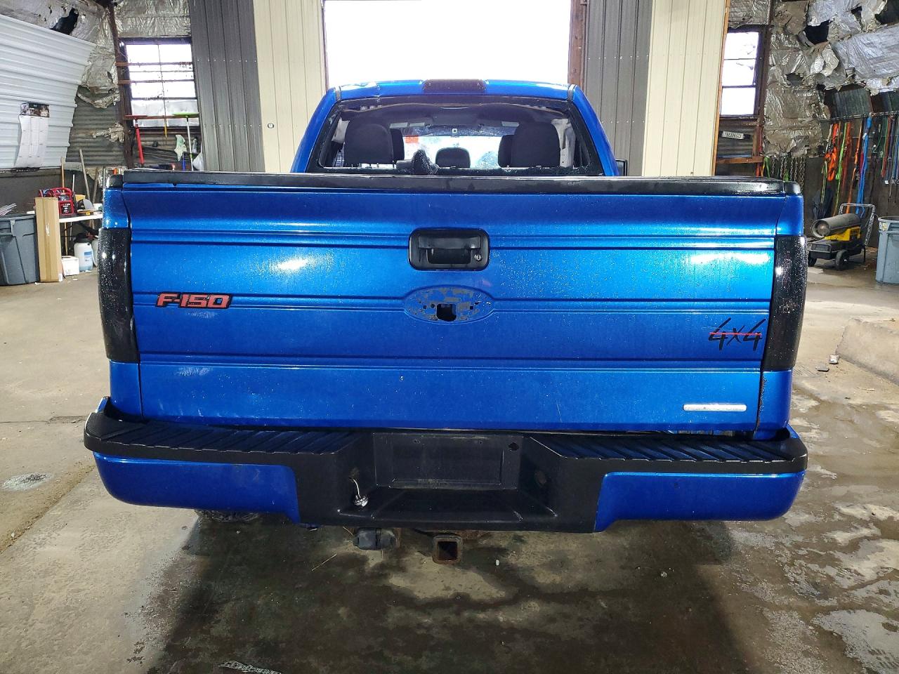 2014 Ford F150 Super Cab Blue vin: 1FTFX1EF1EFC39117