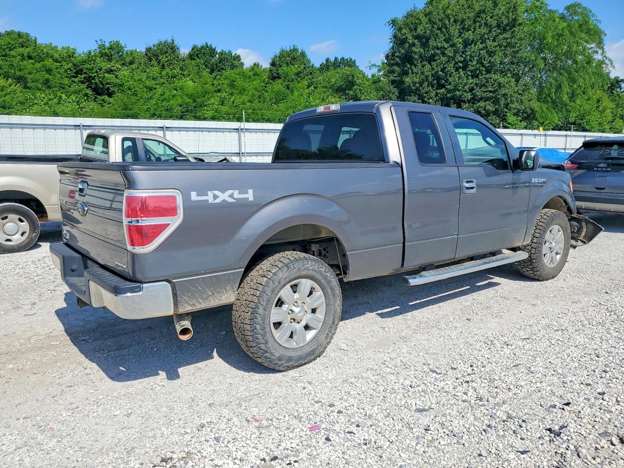 2014 Ford F150 Серый vin: 1FTFX1EF1EFC92061