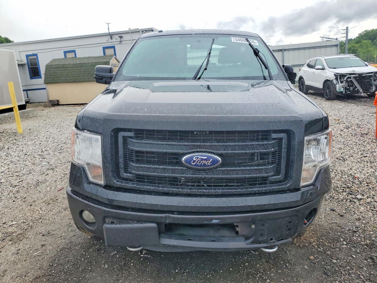 2014 Ford F150 Super Cab Black vin: 1FTFX1EF1EKE07118