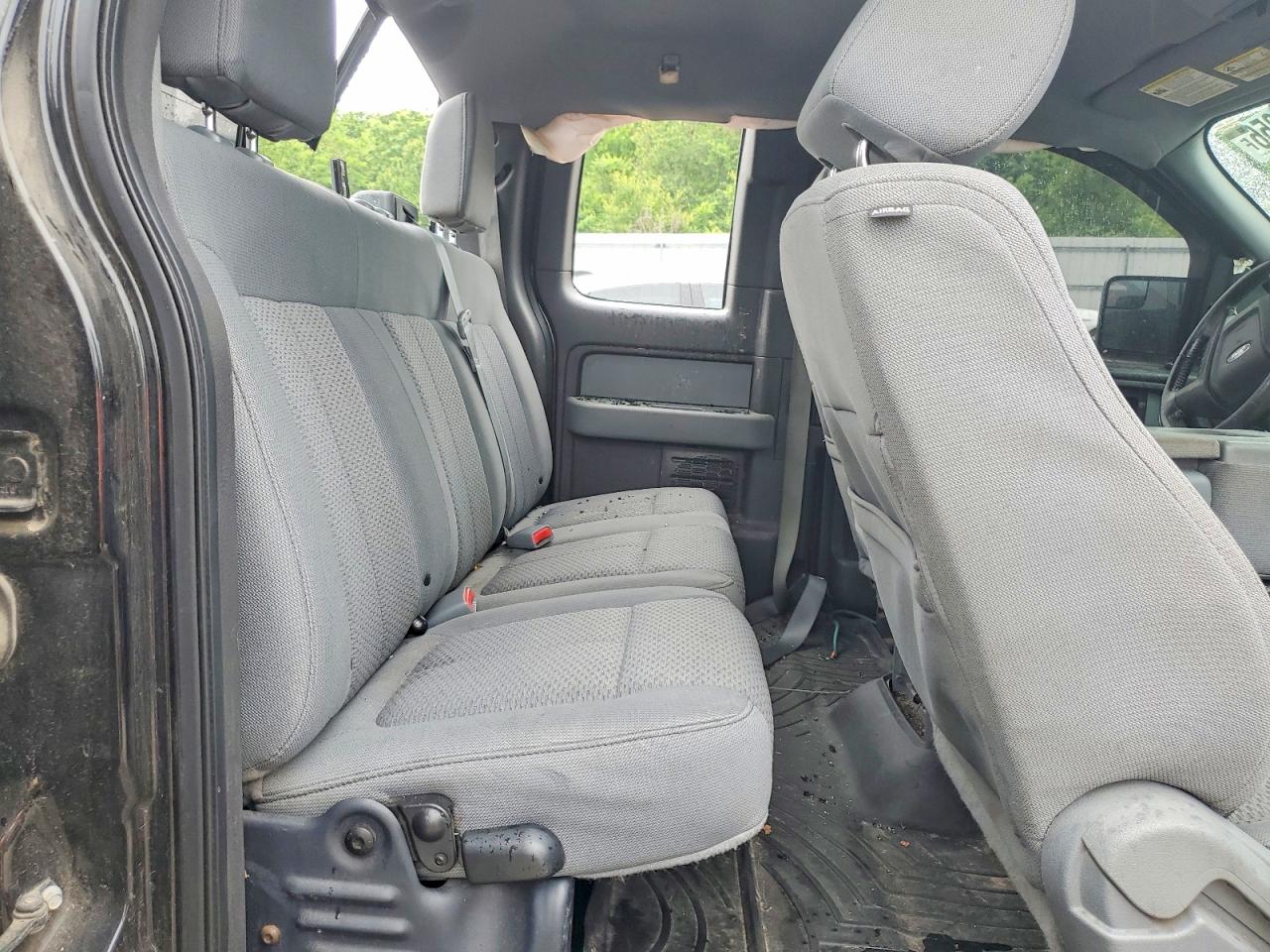 2014 Ford F150 Super Cab Black vin: 1FTFX1EF1EKE07118