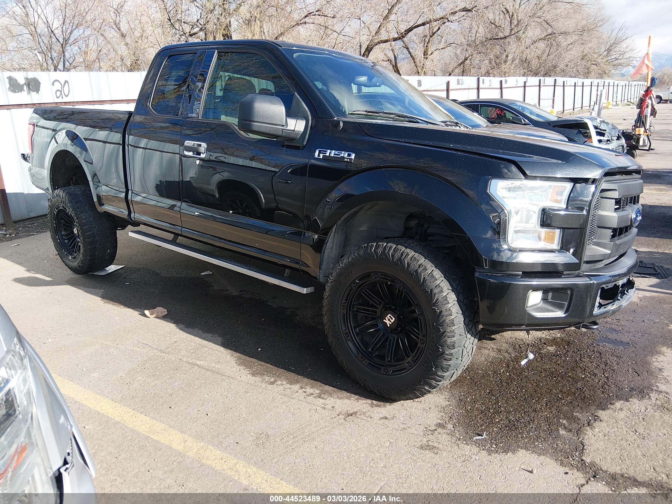 2015 Ford F-150 Xl Черный vin: 1FTFX1EF1FFA76714