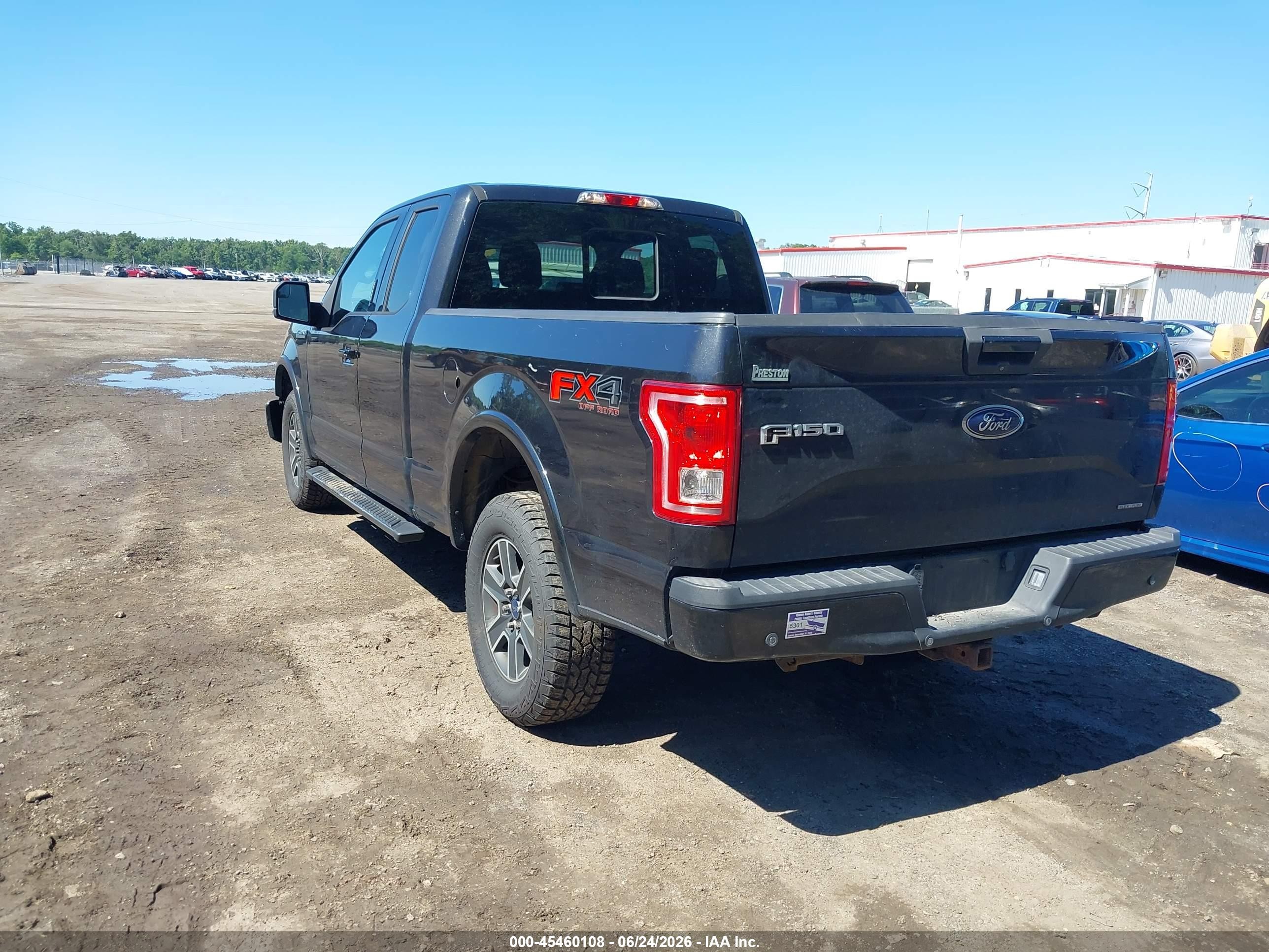2015 Ford F-150 Xlt Black vin: 1FTFX1EF1FKE57597
