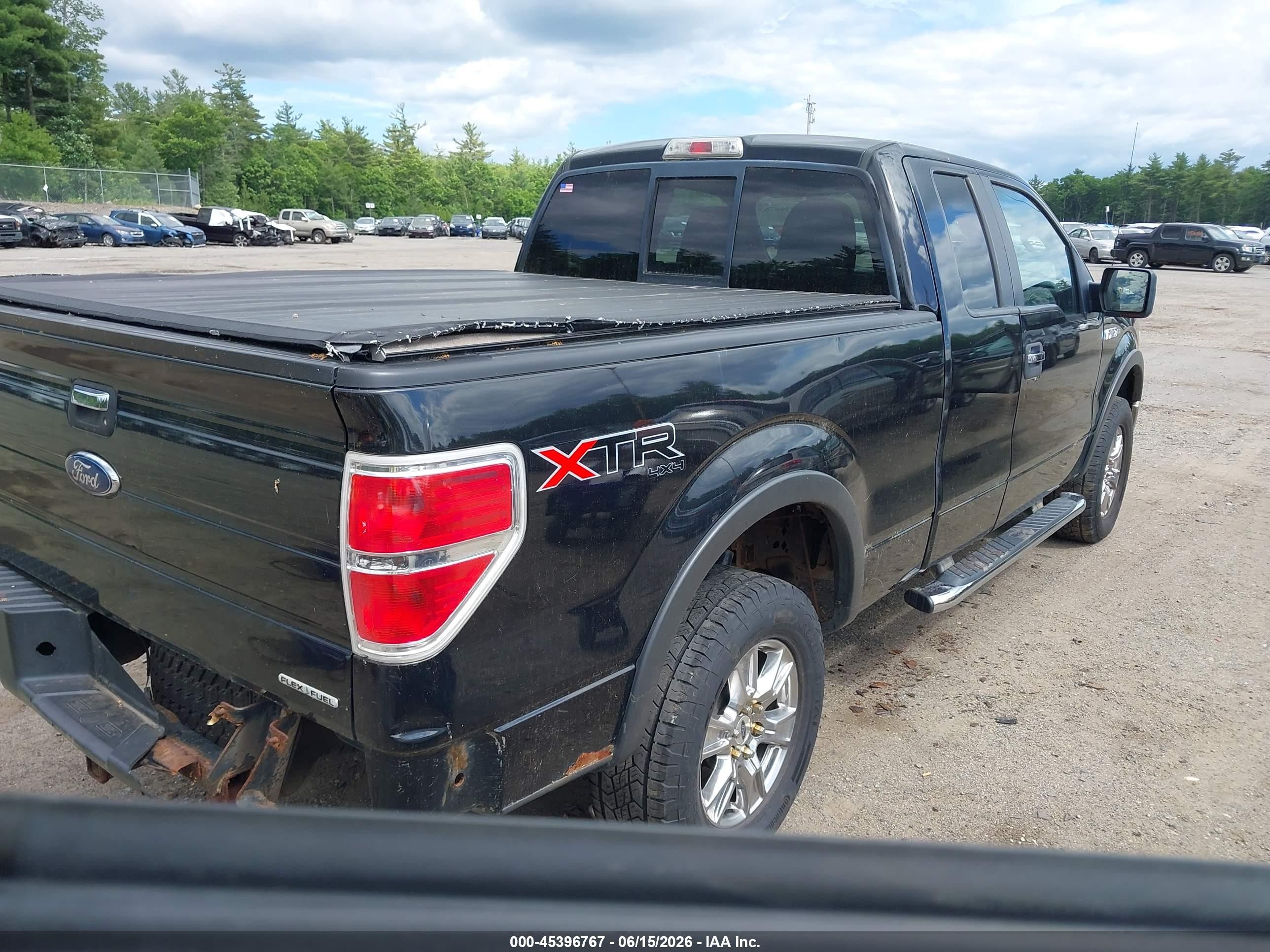 2011 Ford F-150 Xlt Black vin: 1FTFX1EF2BFA22283