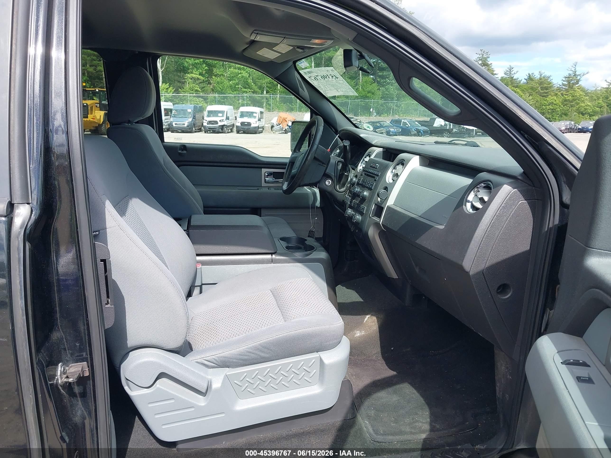 2011 Ford F-150 Xlt Black vin: 1FTFX1EF2BFA22283