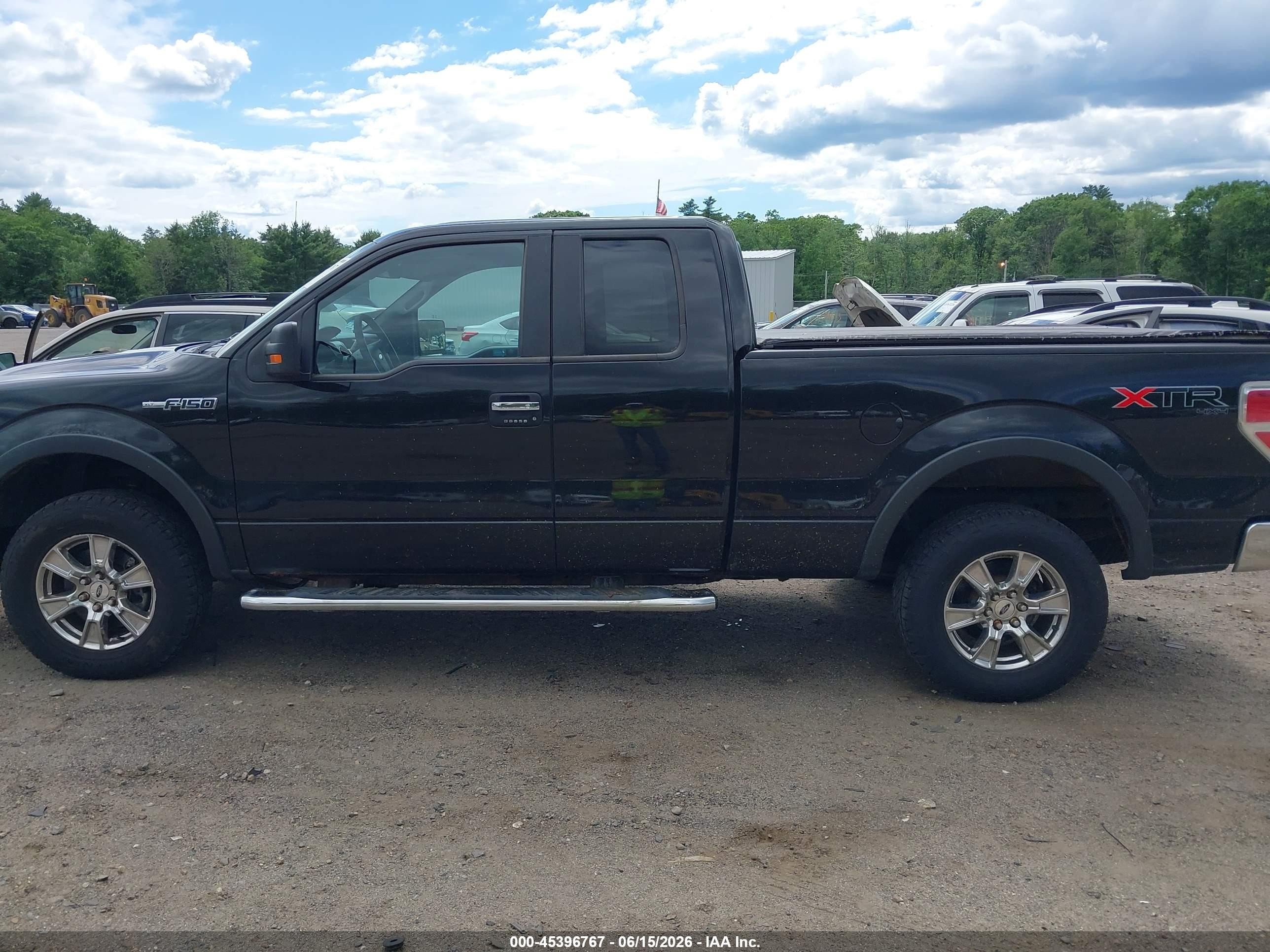 2011 Ford F-150 Xlt Black vin: 1FTFX1EF2BFA22283