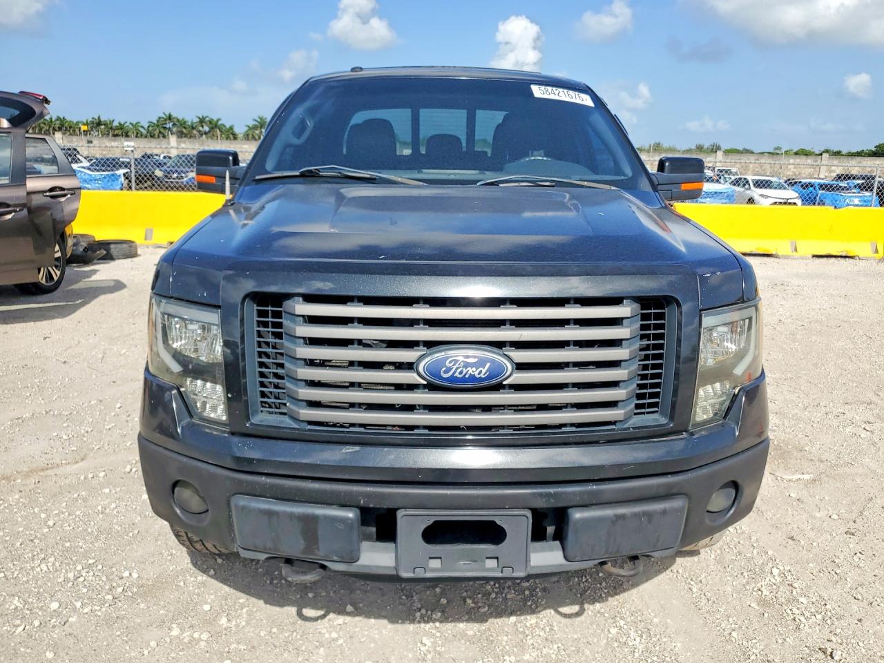 2011 Ford F150 Super Cab Black vin: 1FTFX1EF2BFA29993