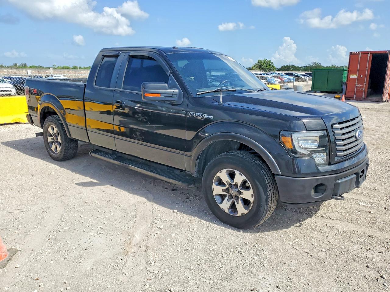 2011 Ford F150 Super Cab Black vin: 1FTFX1EF2BFA29993